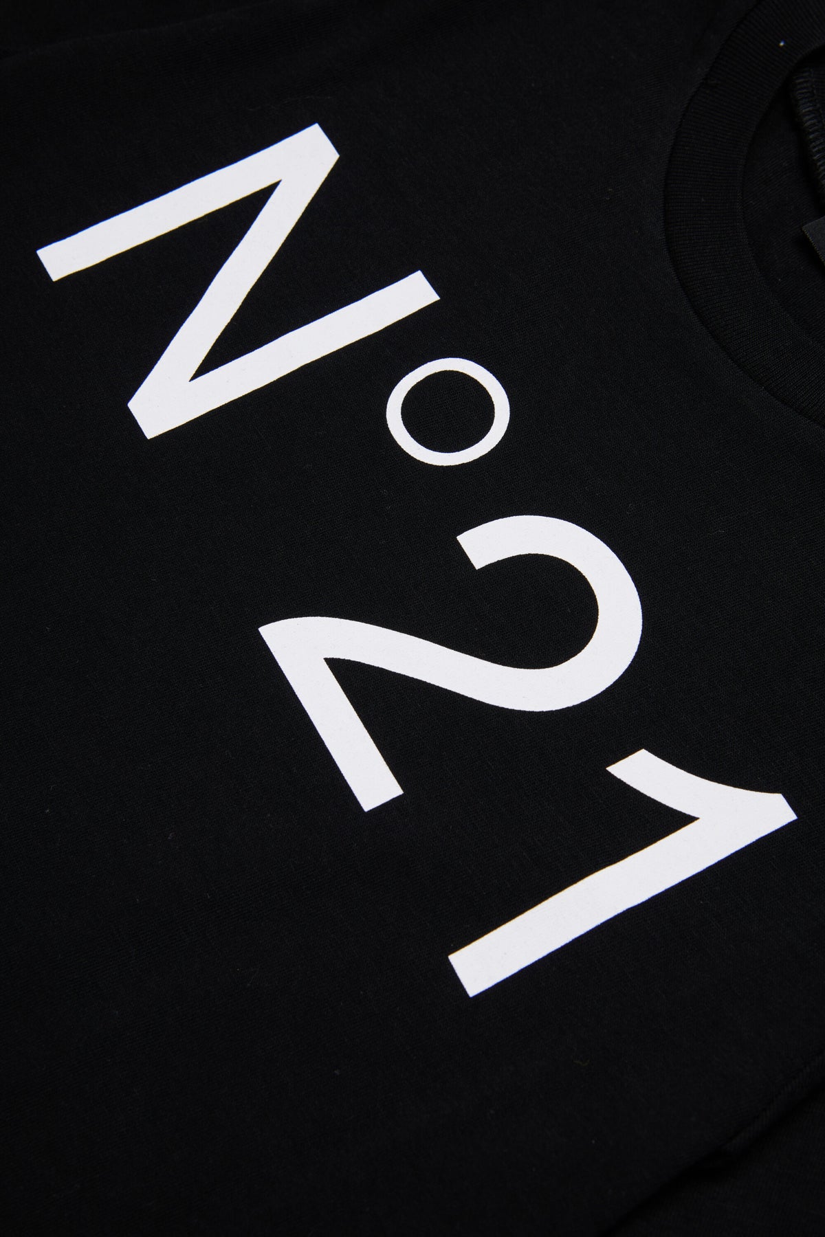 T-shirt in jersey with logo