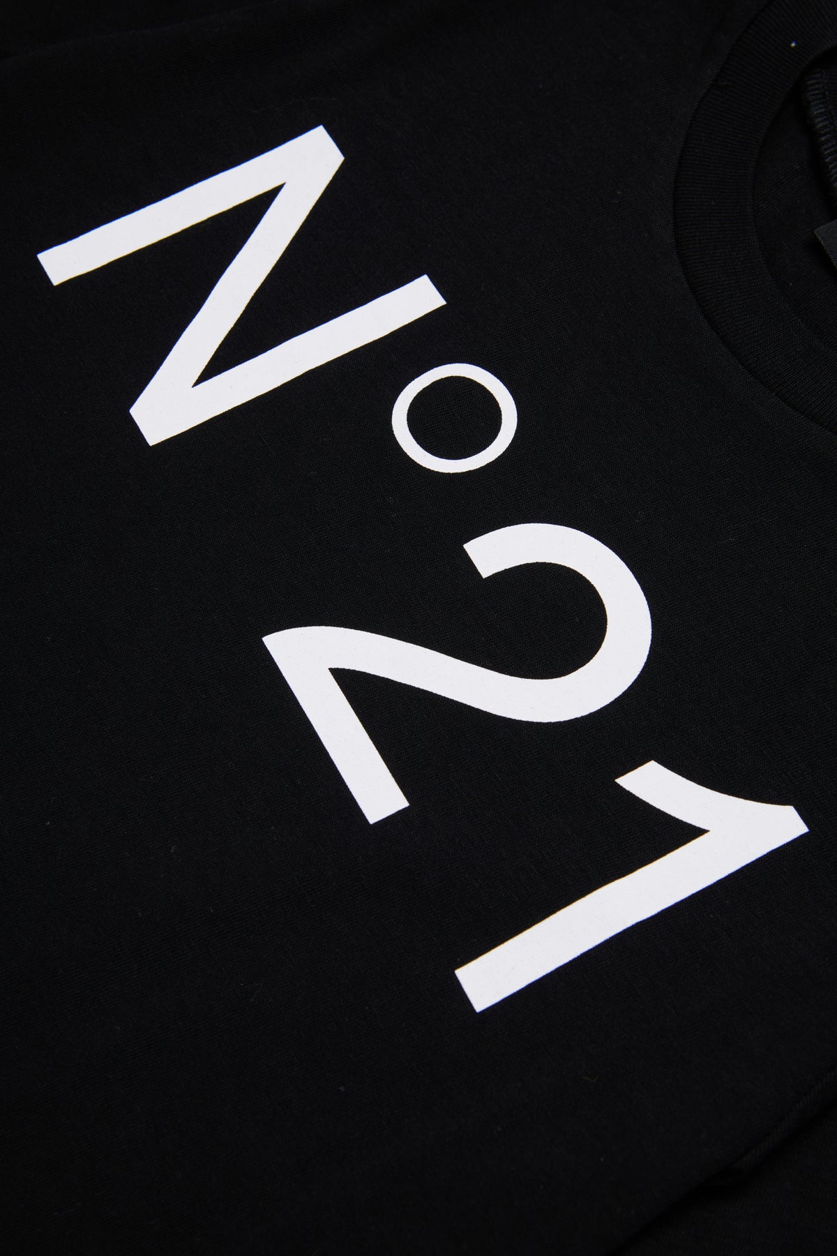 T-shirt in jersey with logo