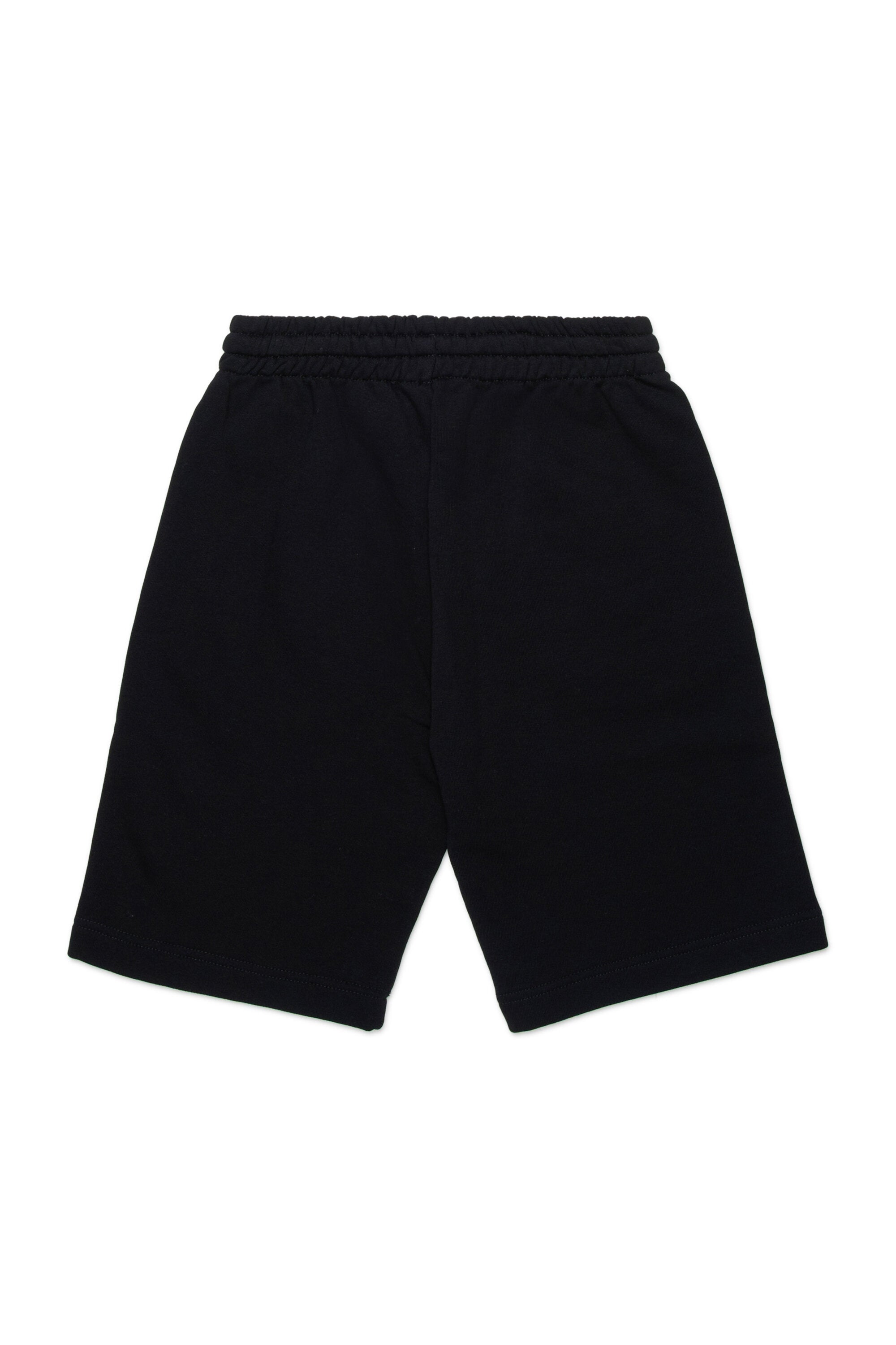 Shorts in felpa con logo