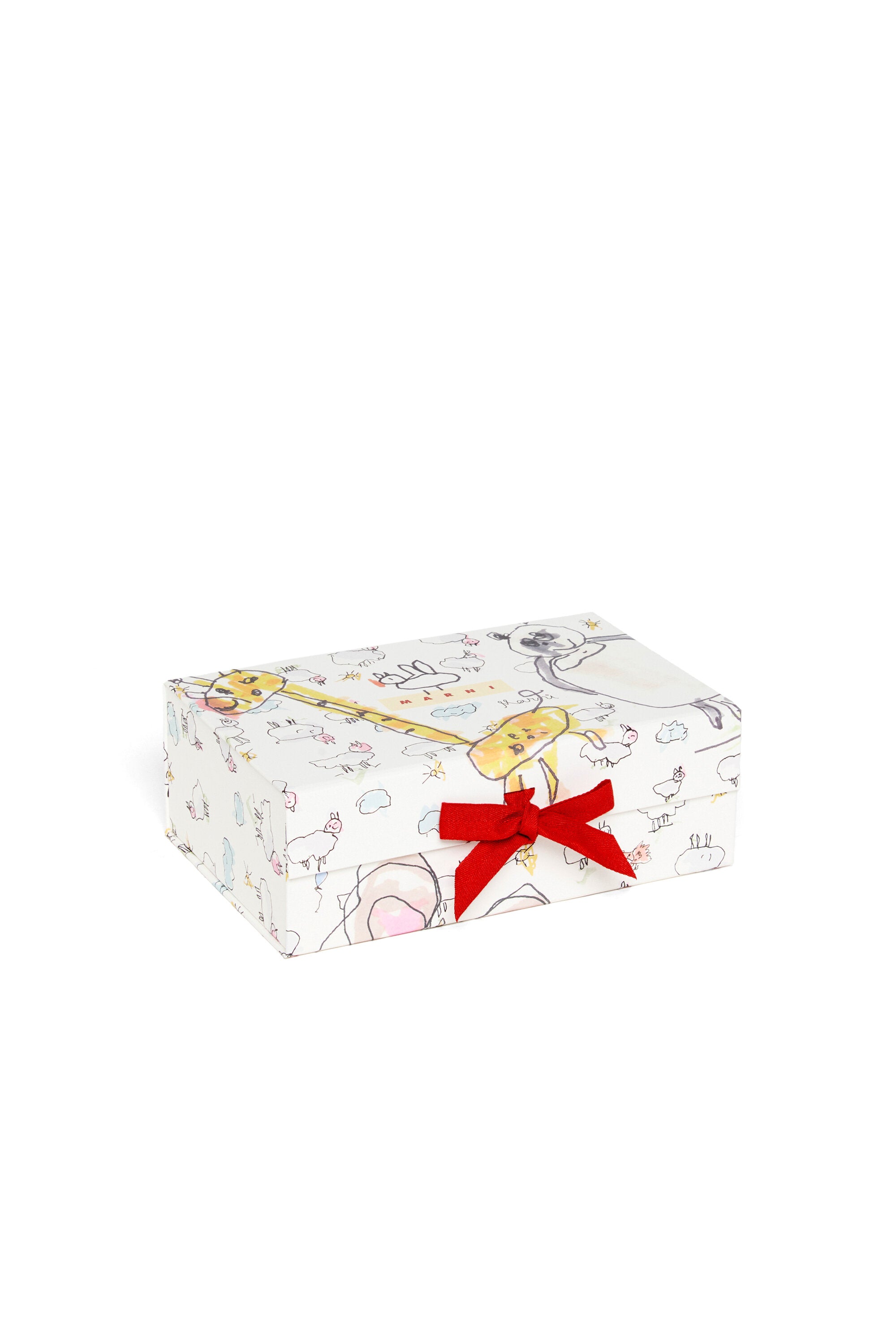 Caja de regalo con logo y estampados