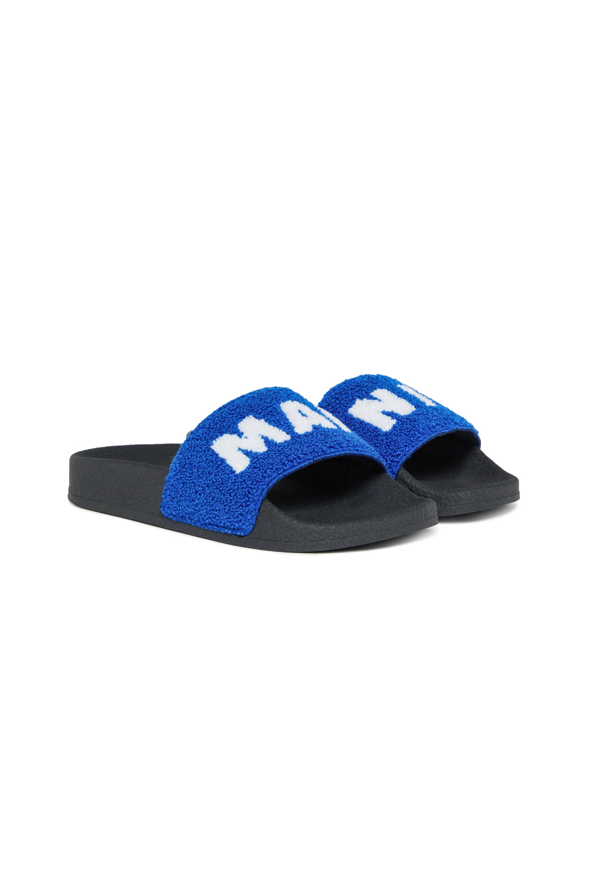 Sponge slide slippers with maxi logo