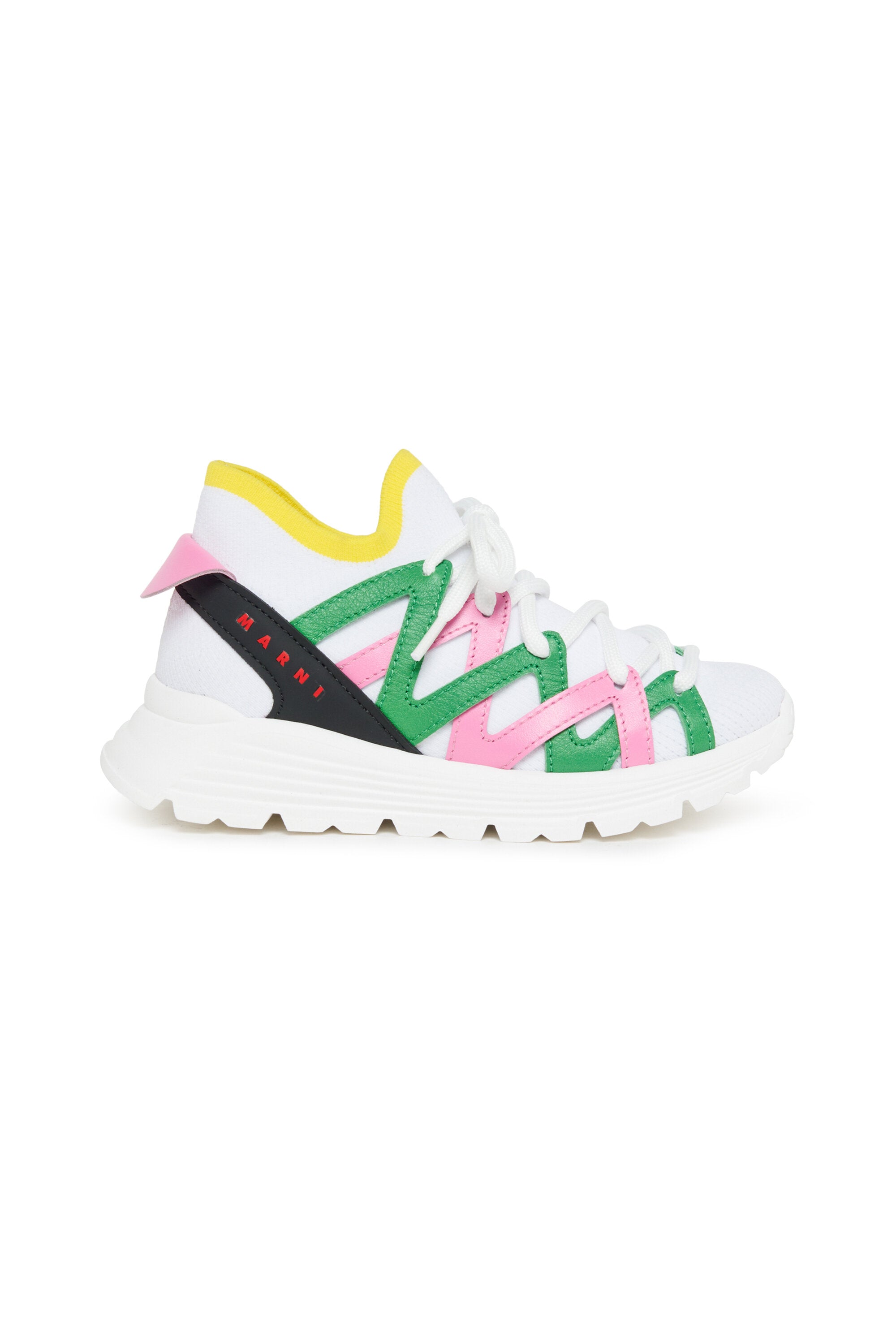 Sneakers mid a calzino colorblock