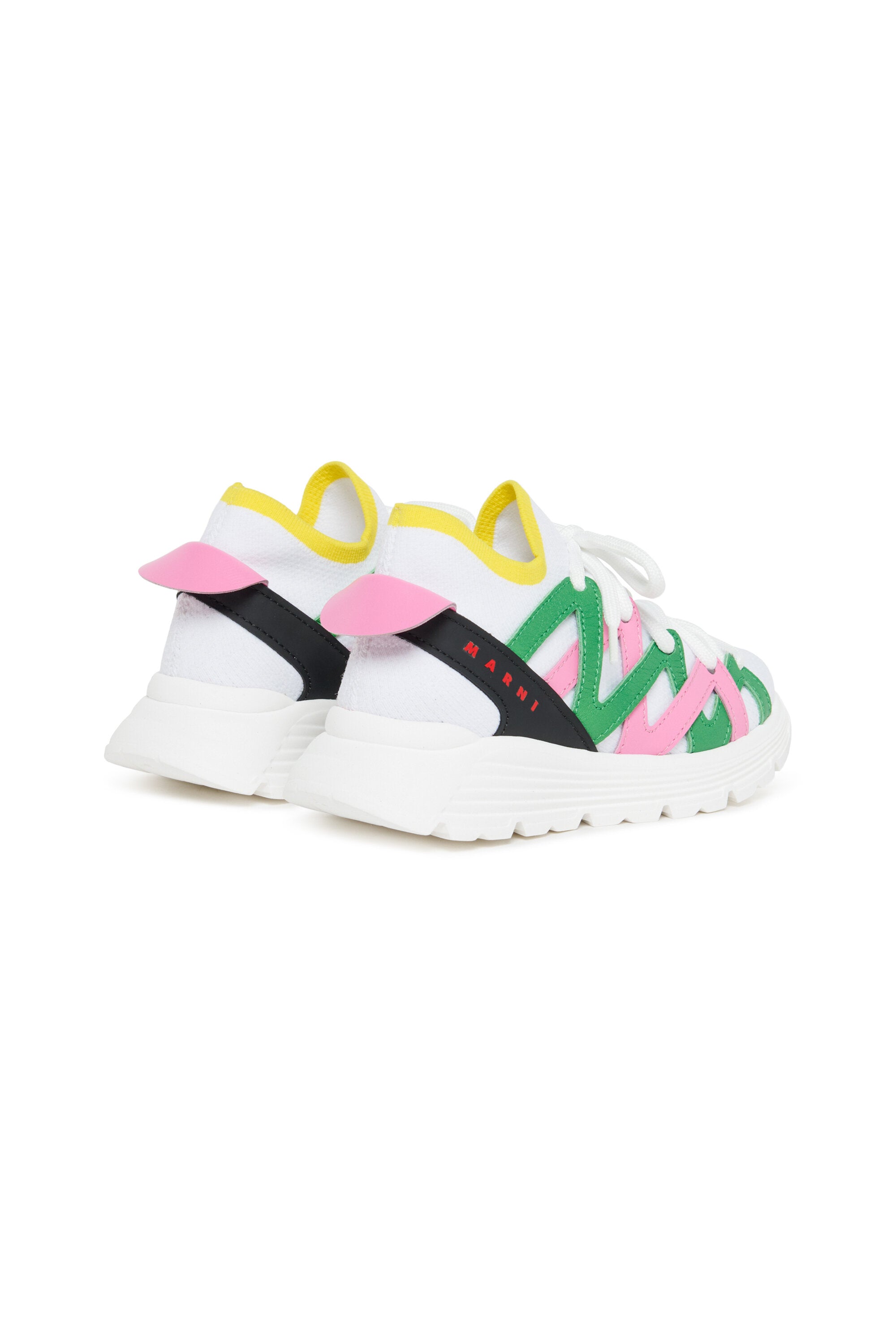 Sneakers mid a calzino colorblock