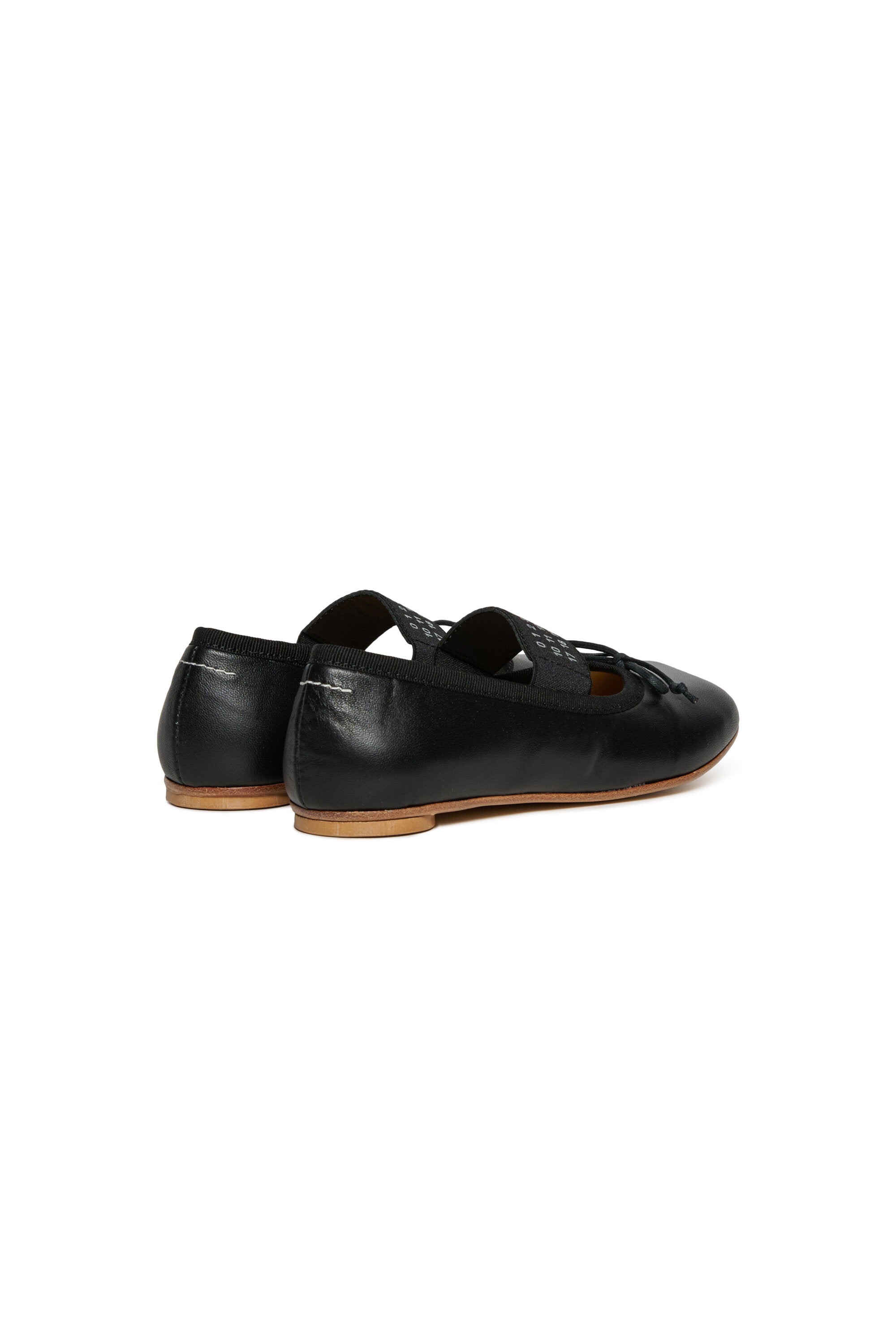 Ballettschuhe aus Leder mit Numeric logo