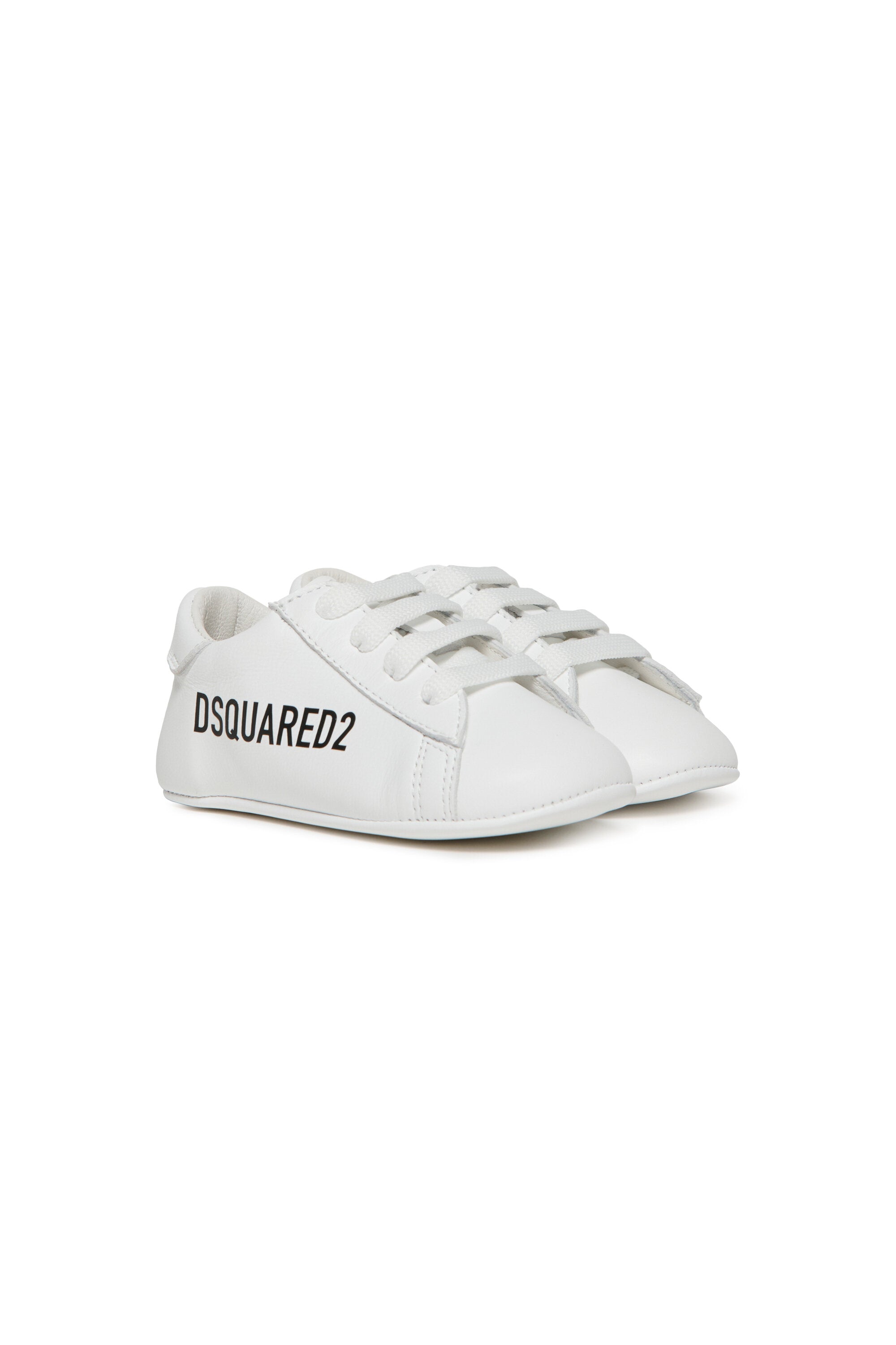 Sneakers basse in pelle con logo