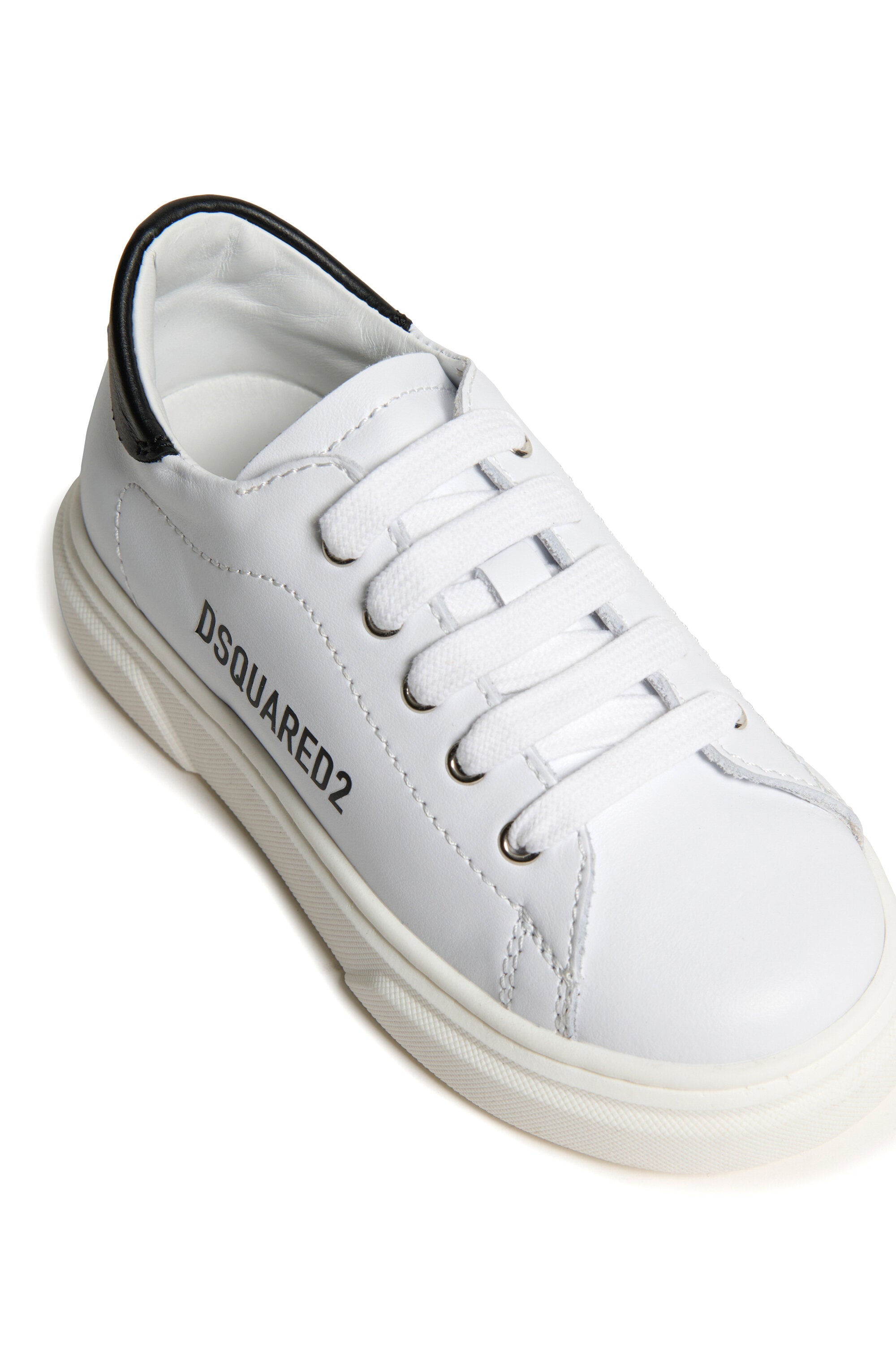 Sneakers basse in pelle con logo