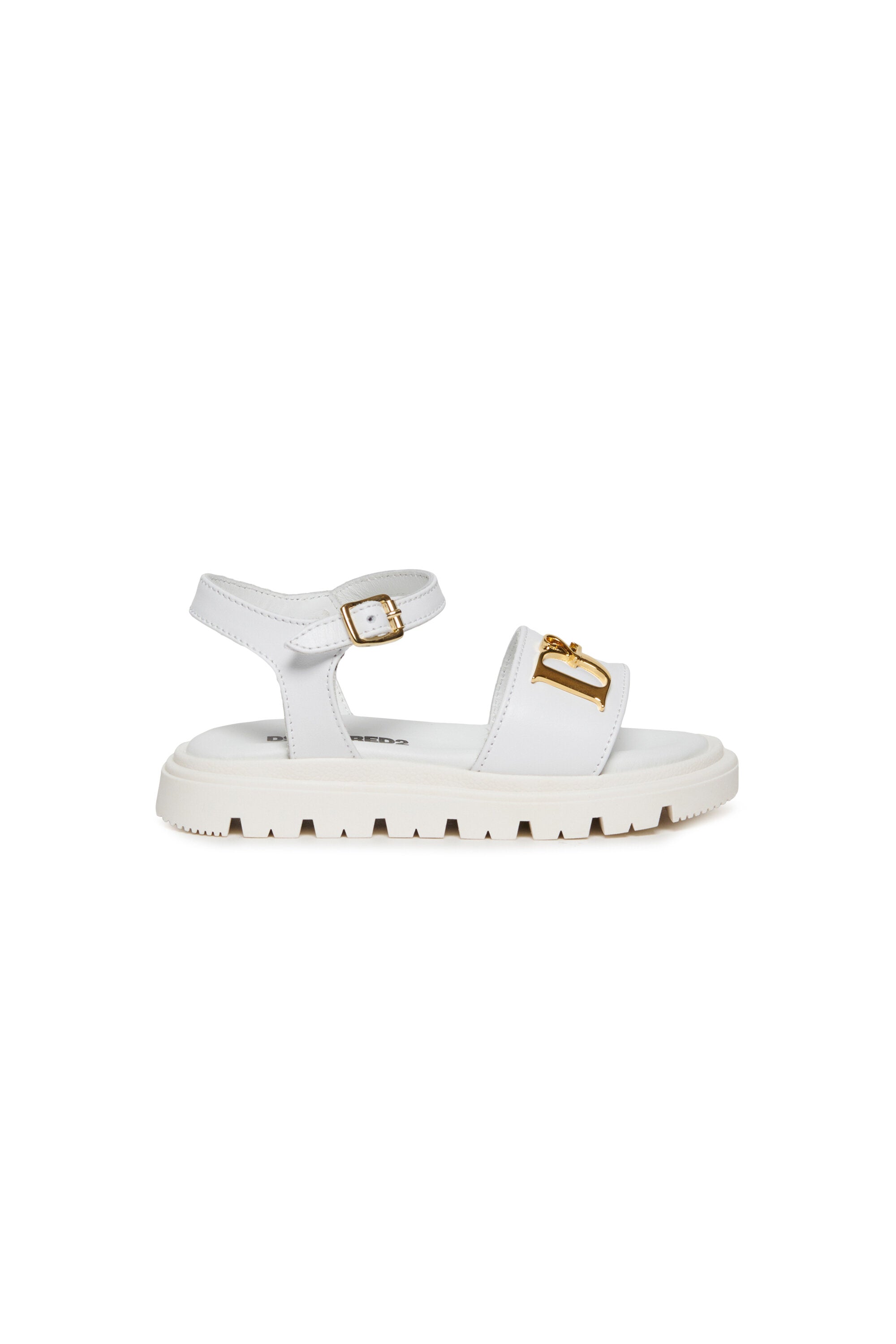 Sandalias con plataforma de piel D2 Statement