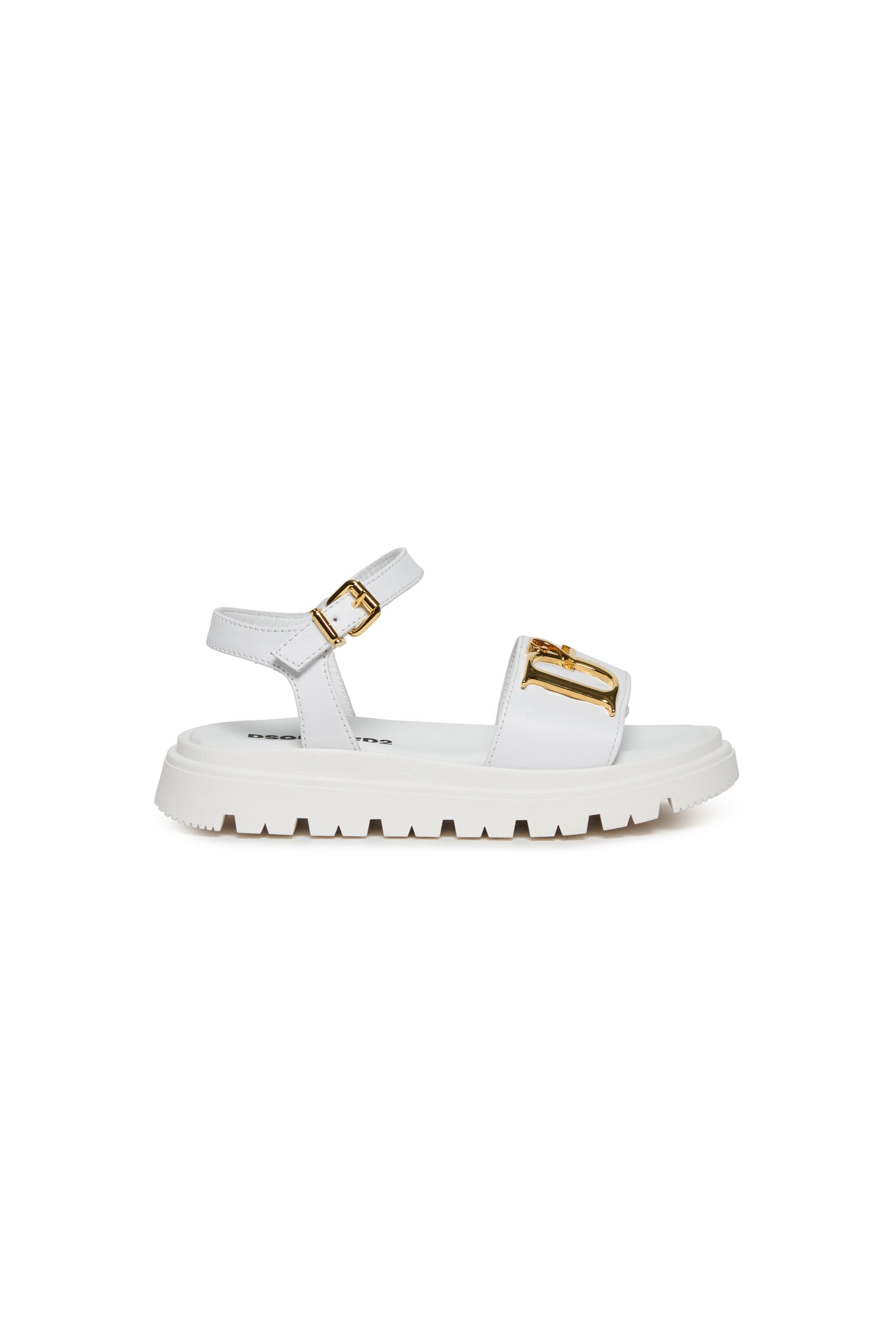 Sandalias con plataforma de piel D2 Statement