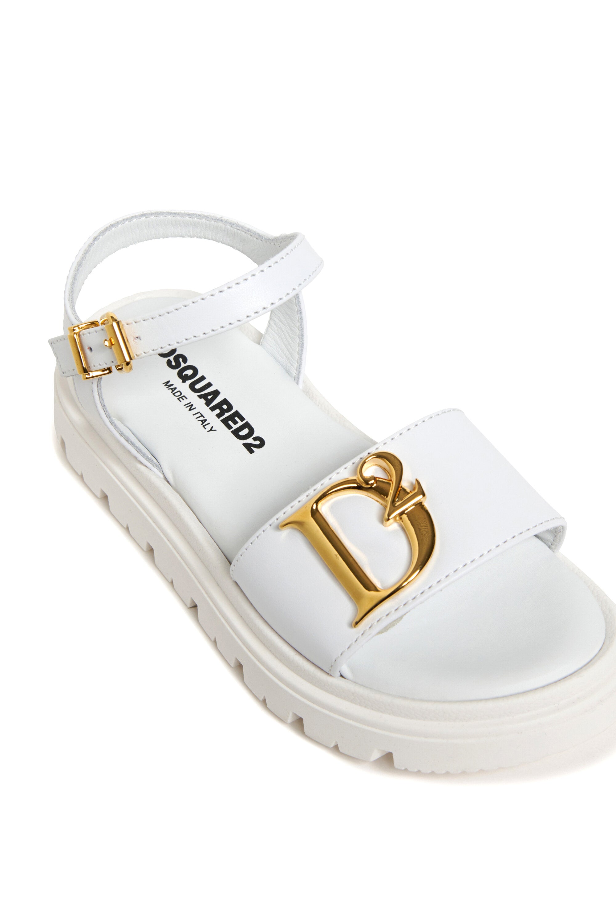 Sandalias con plataforma de piel D2 Statement