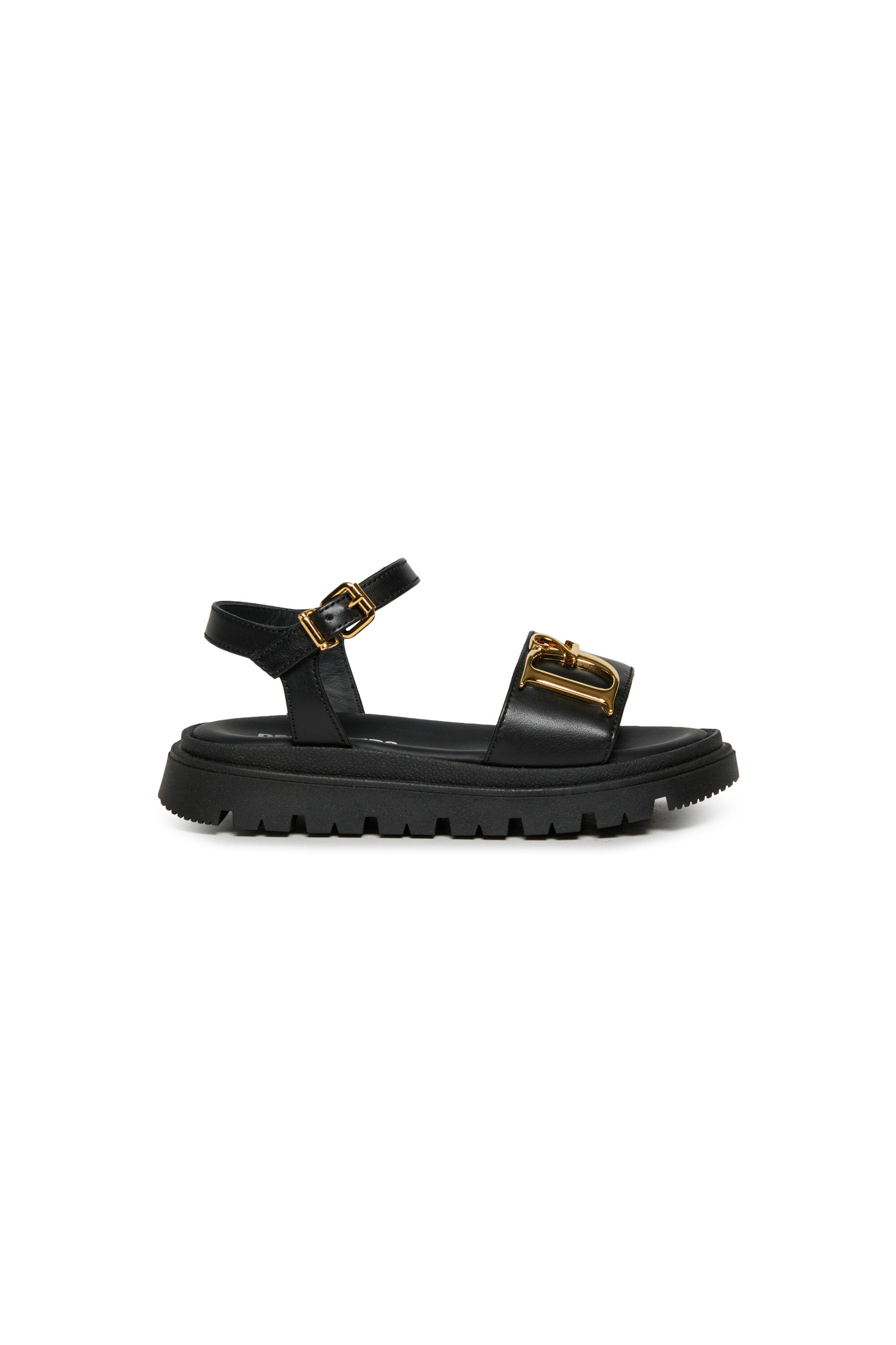 Sandalias con plataforma de piel D2 Statement