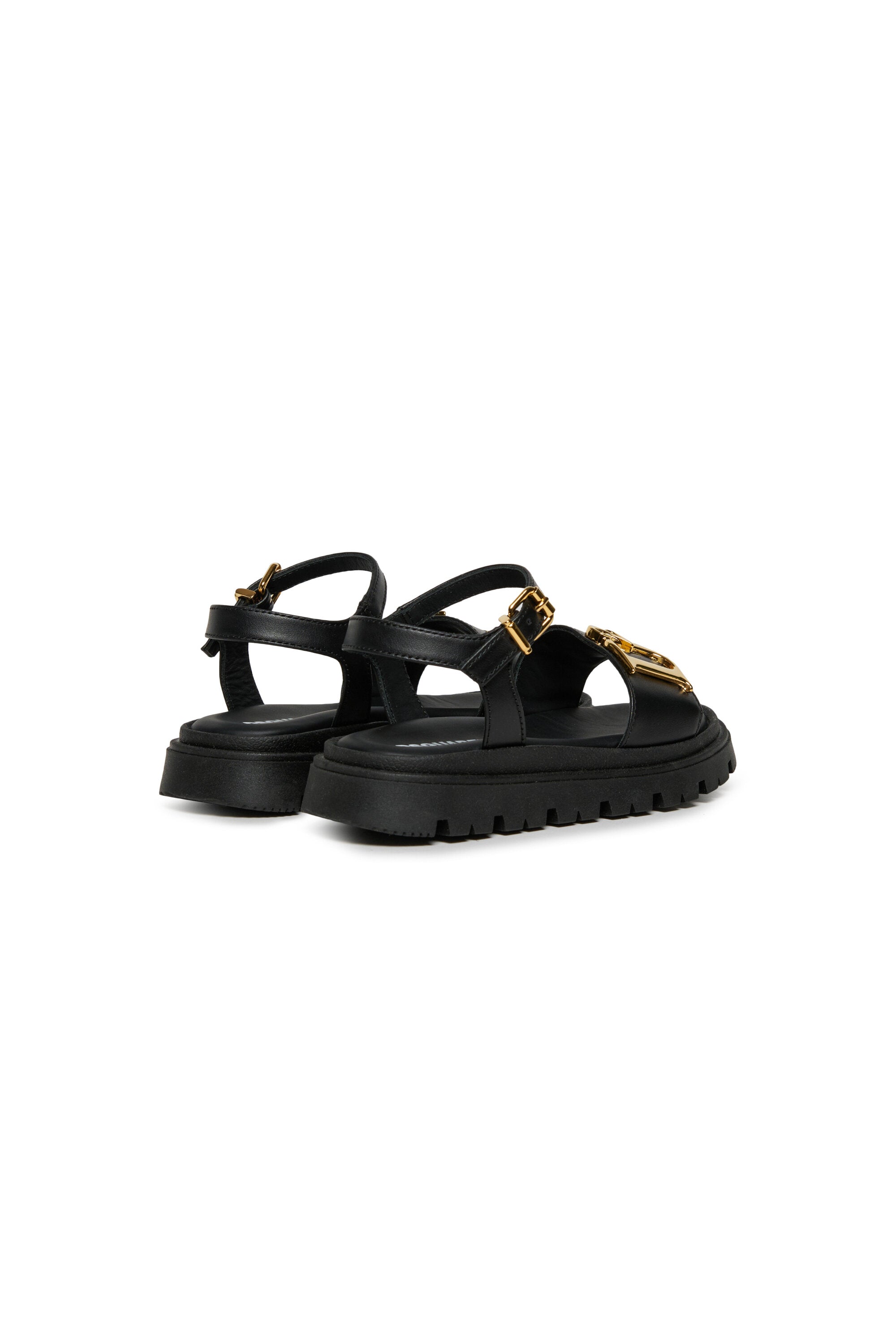 Sandalias con plataforma de piel D2 Statement