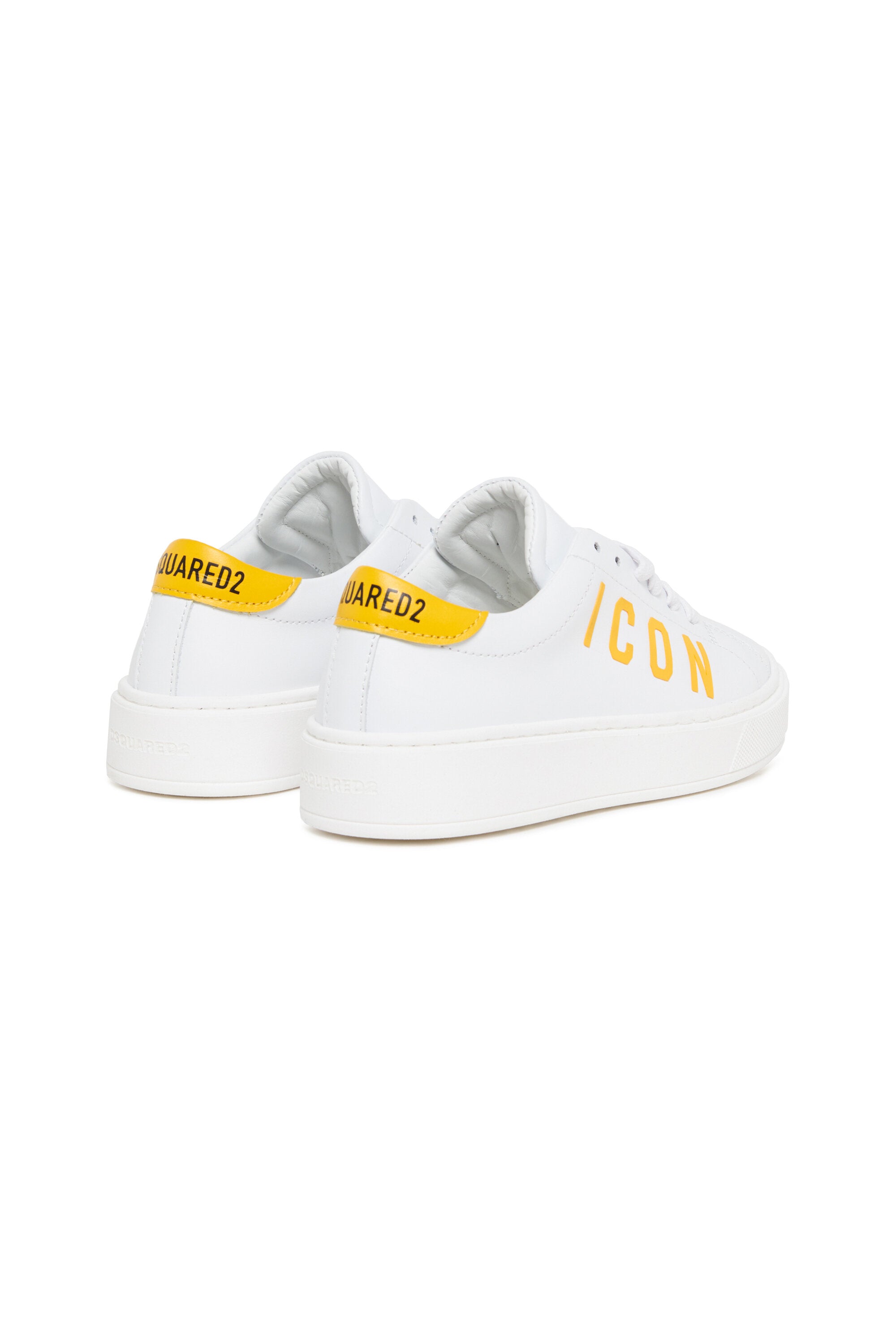 Baskets basses en cuir de marque ICON