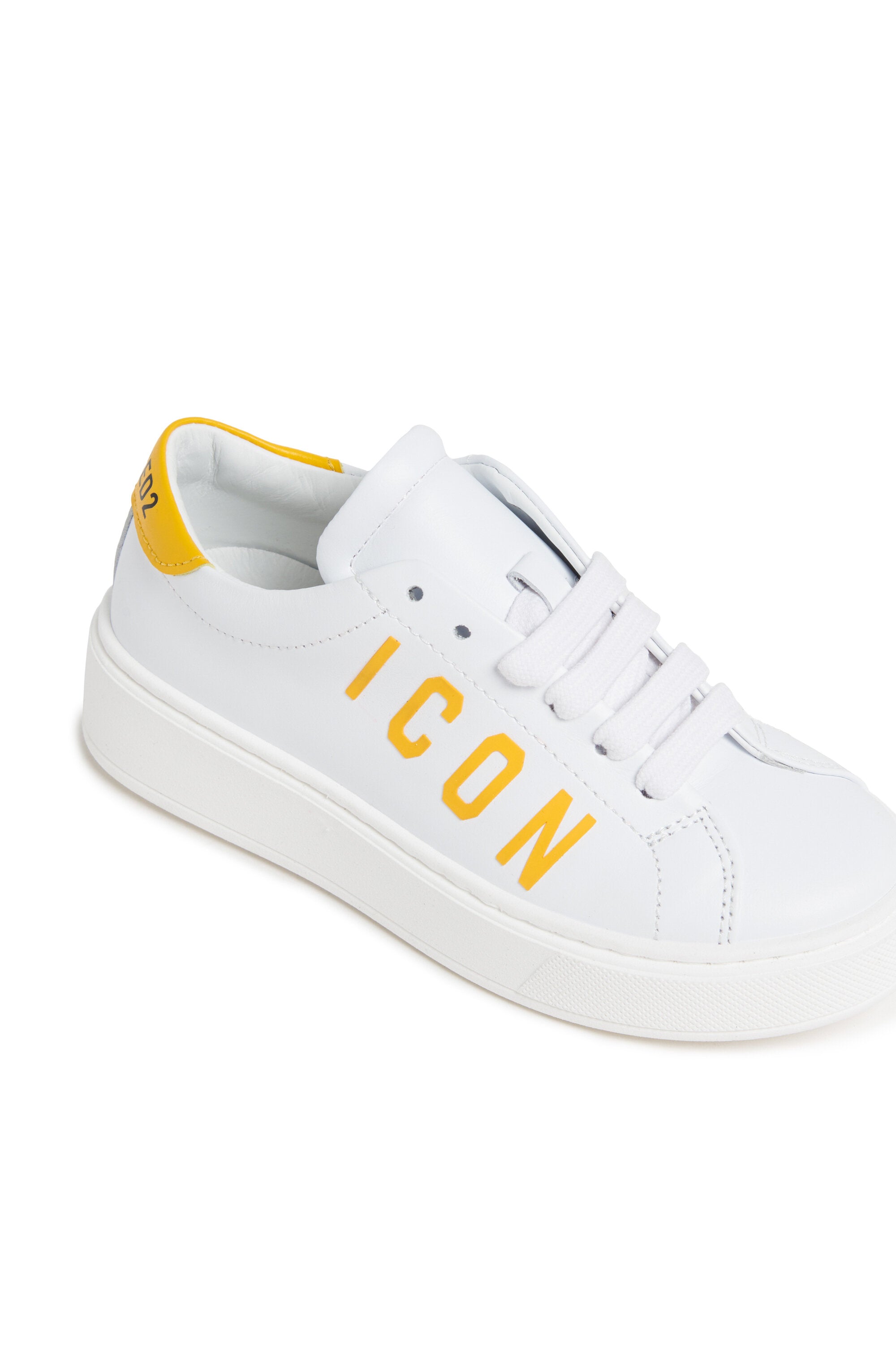 Baskets basses en cuir de marque ICON