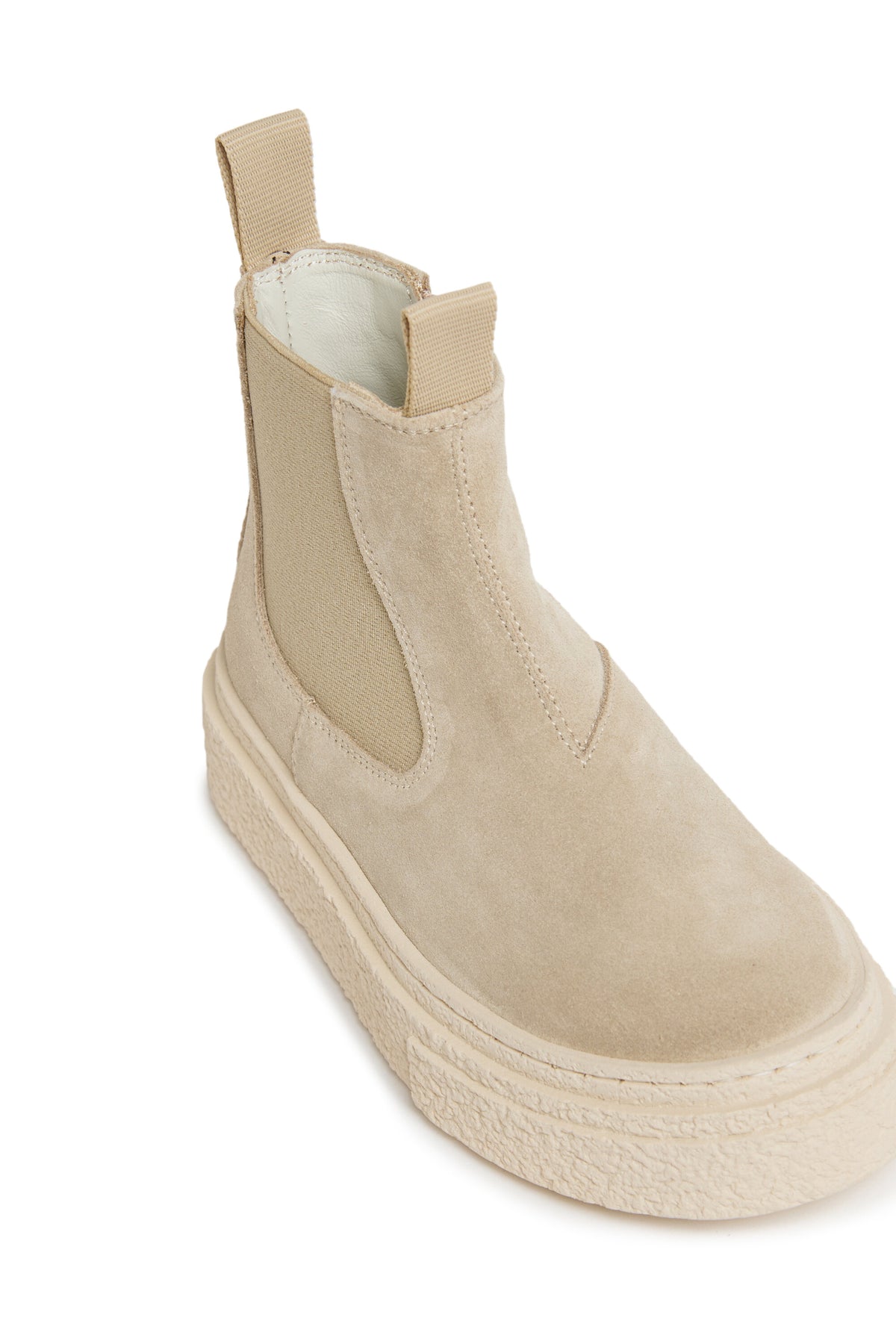 Stivali Chelsea con suola platform