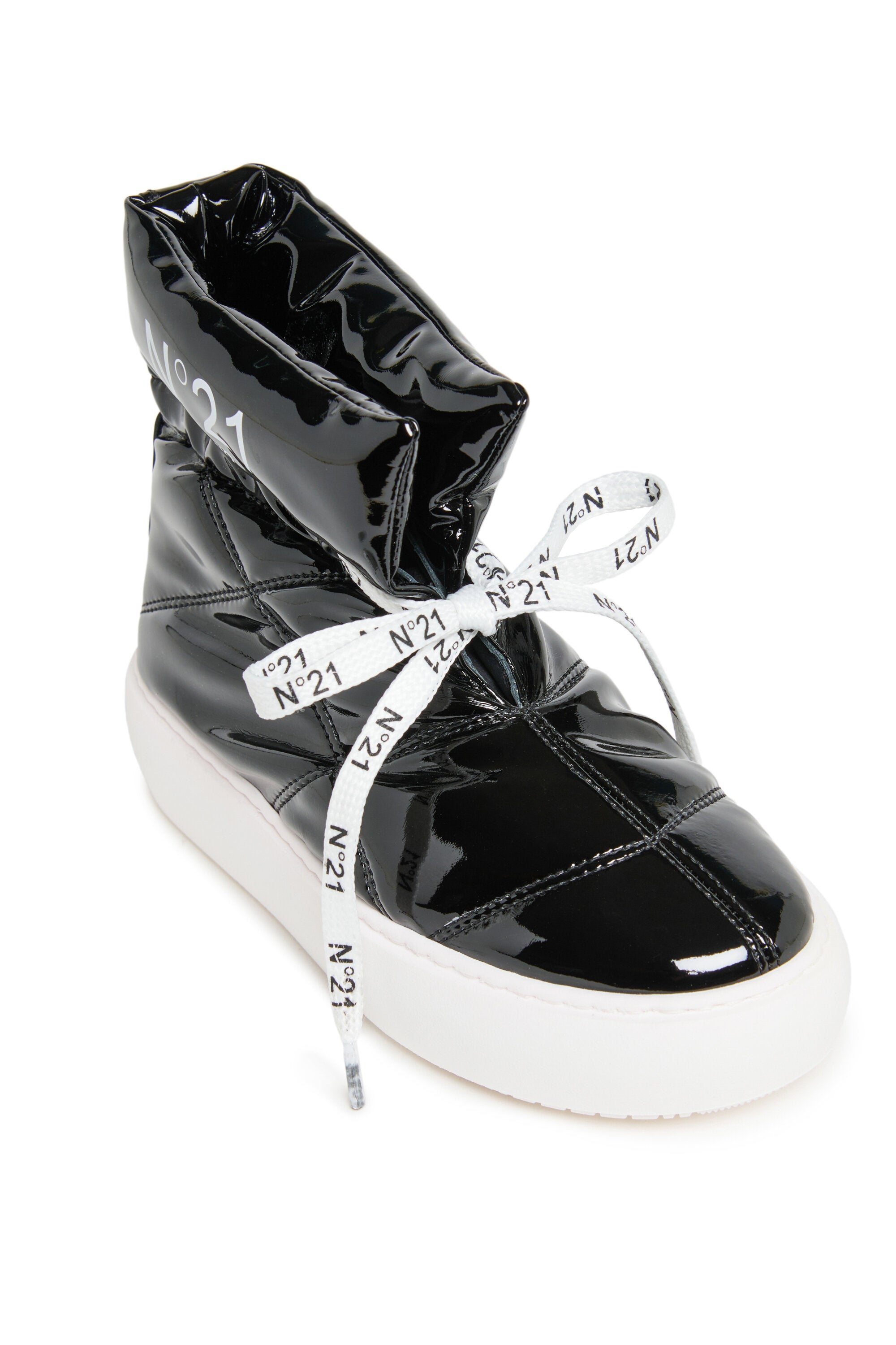 Gepolsterte Schneestiefel mit Logo