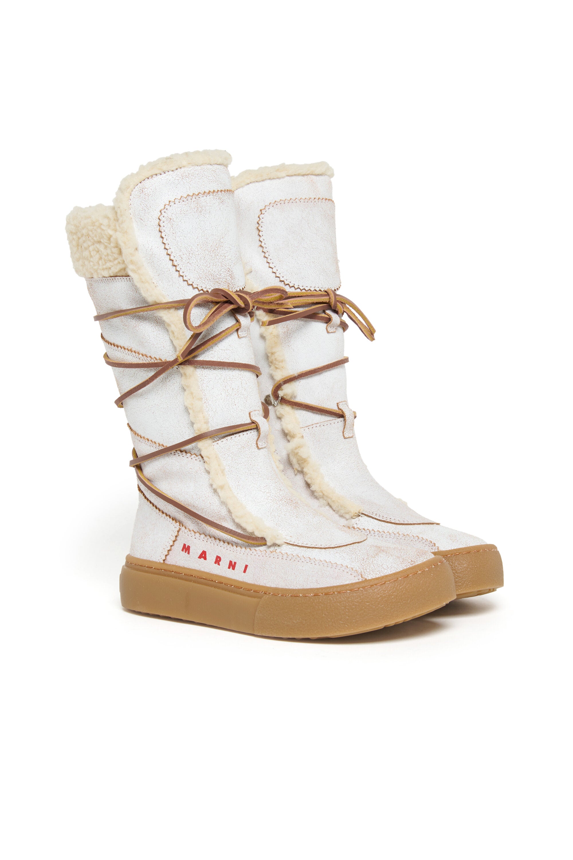 Hohe Schneestiefel mit Teddyfutter