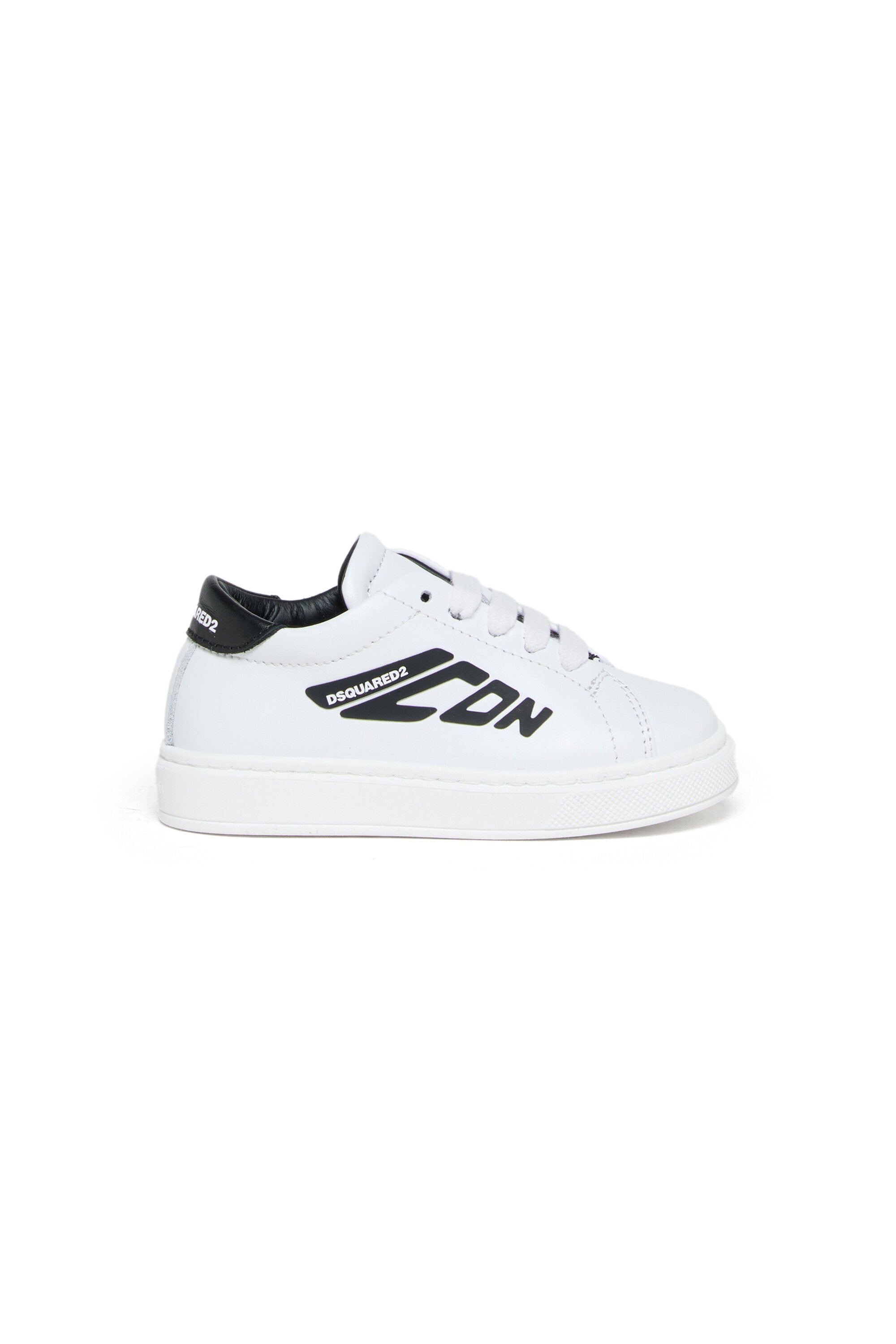 Sneakers basse in pelle con logo Icon