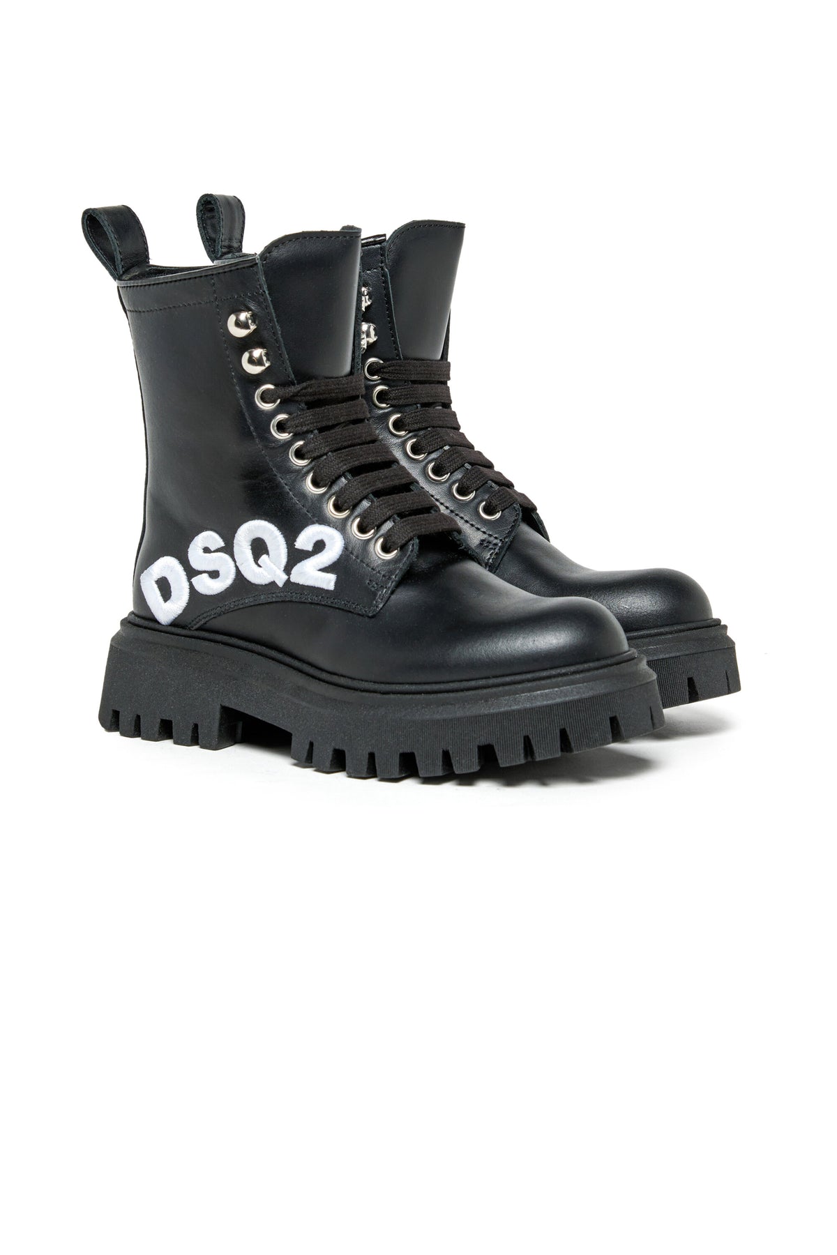 Bottes de combat à logo DSQ2