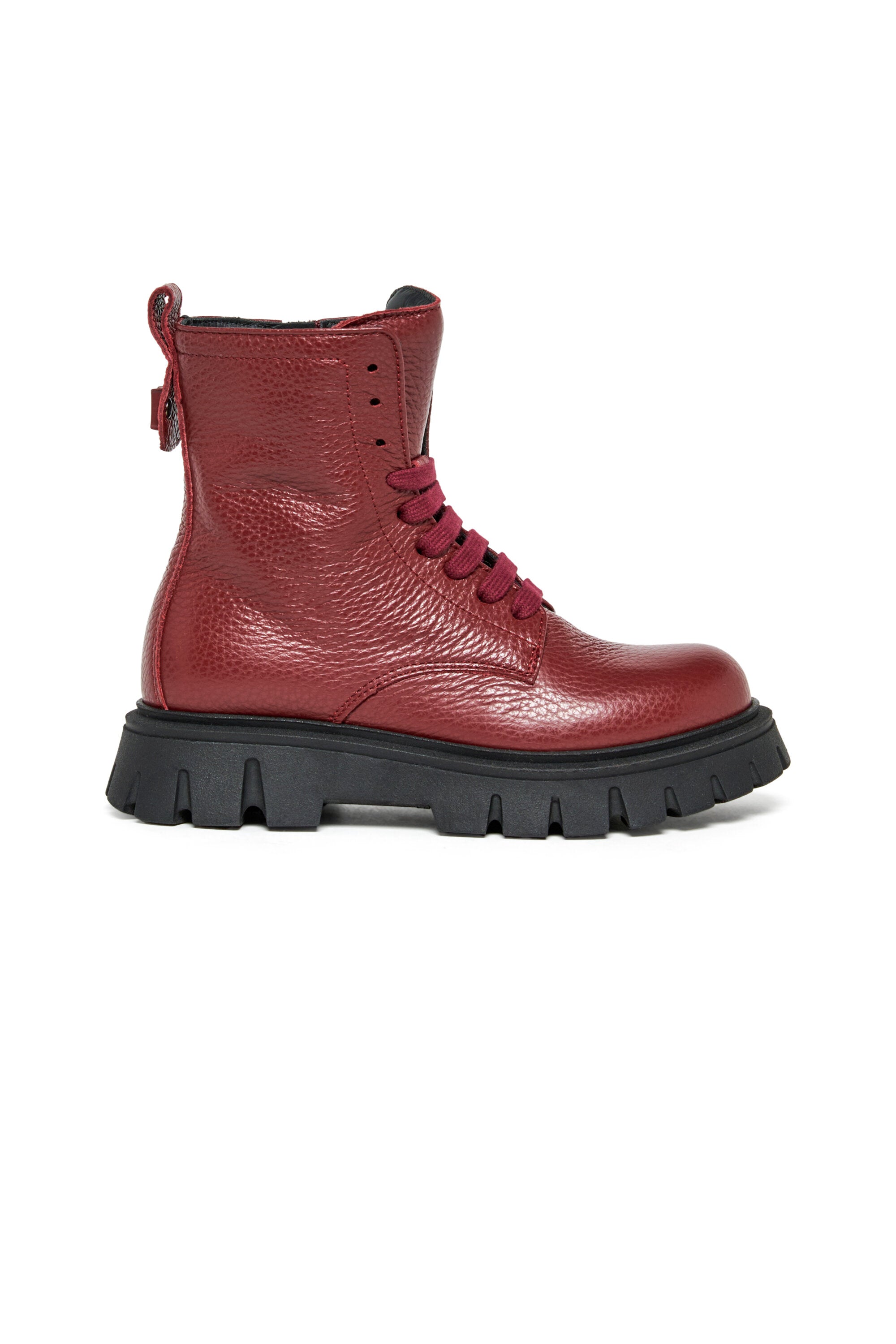 Bottes de combat en cuir avec clou D2