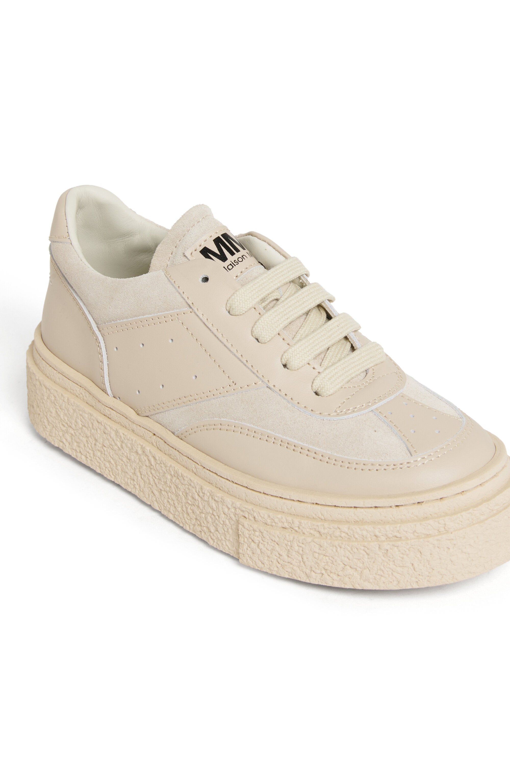 Platform sneakers with logo