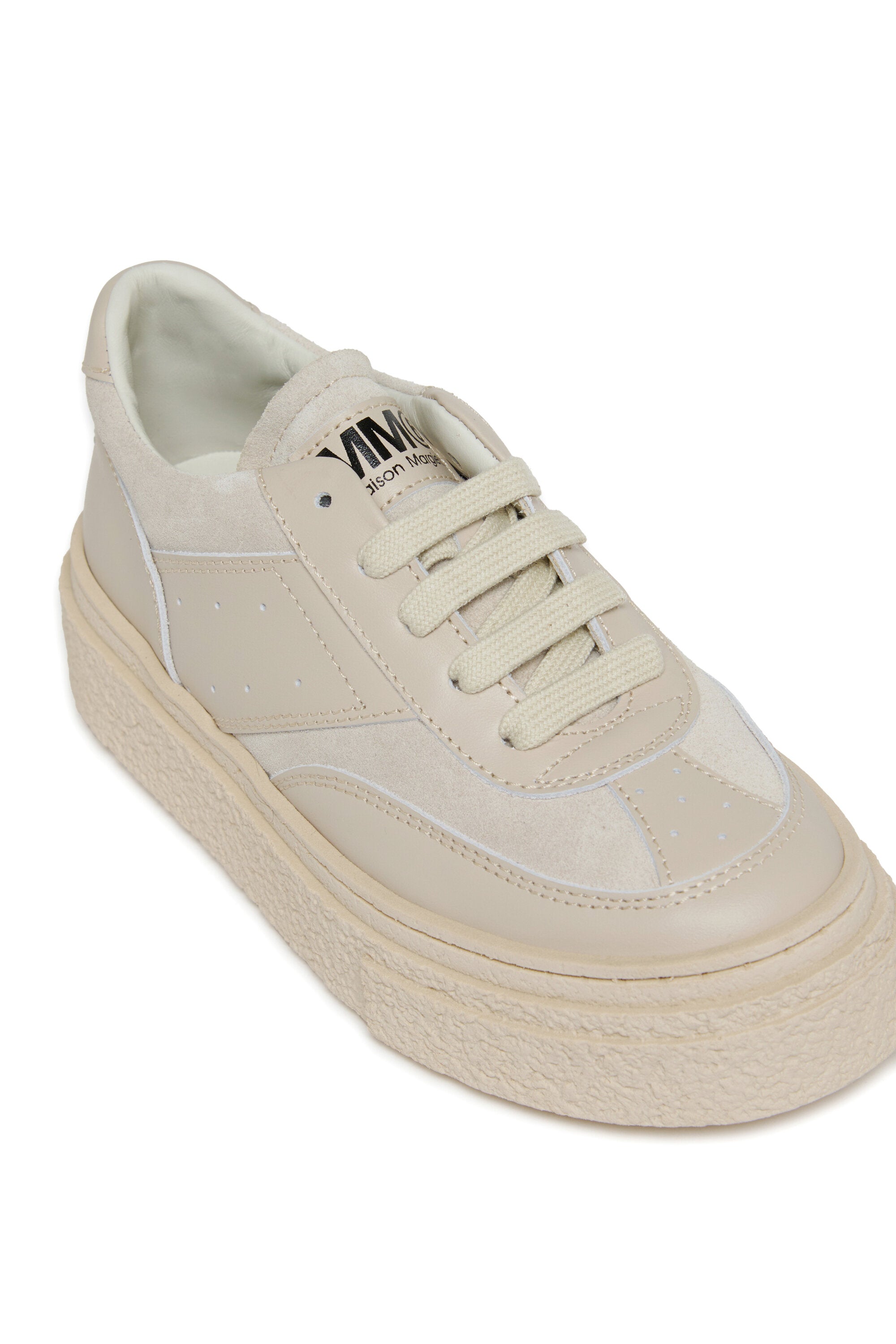 Platform sneakers with logo