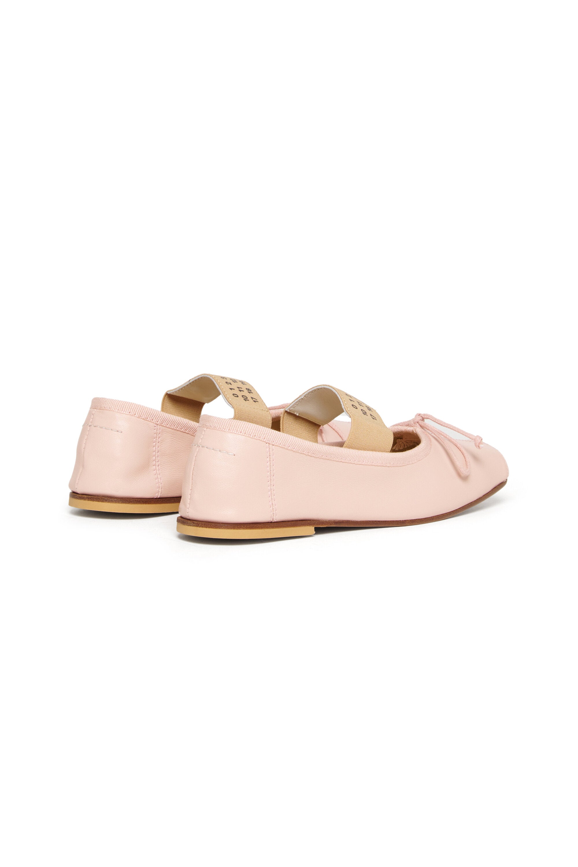 Ballerine avec bande élastiquée