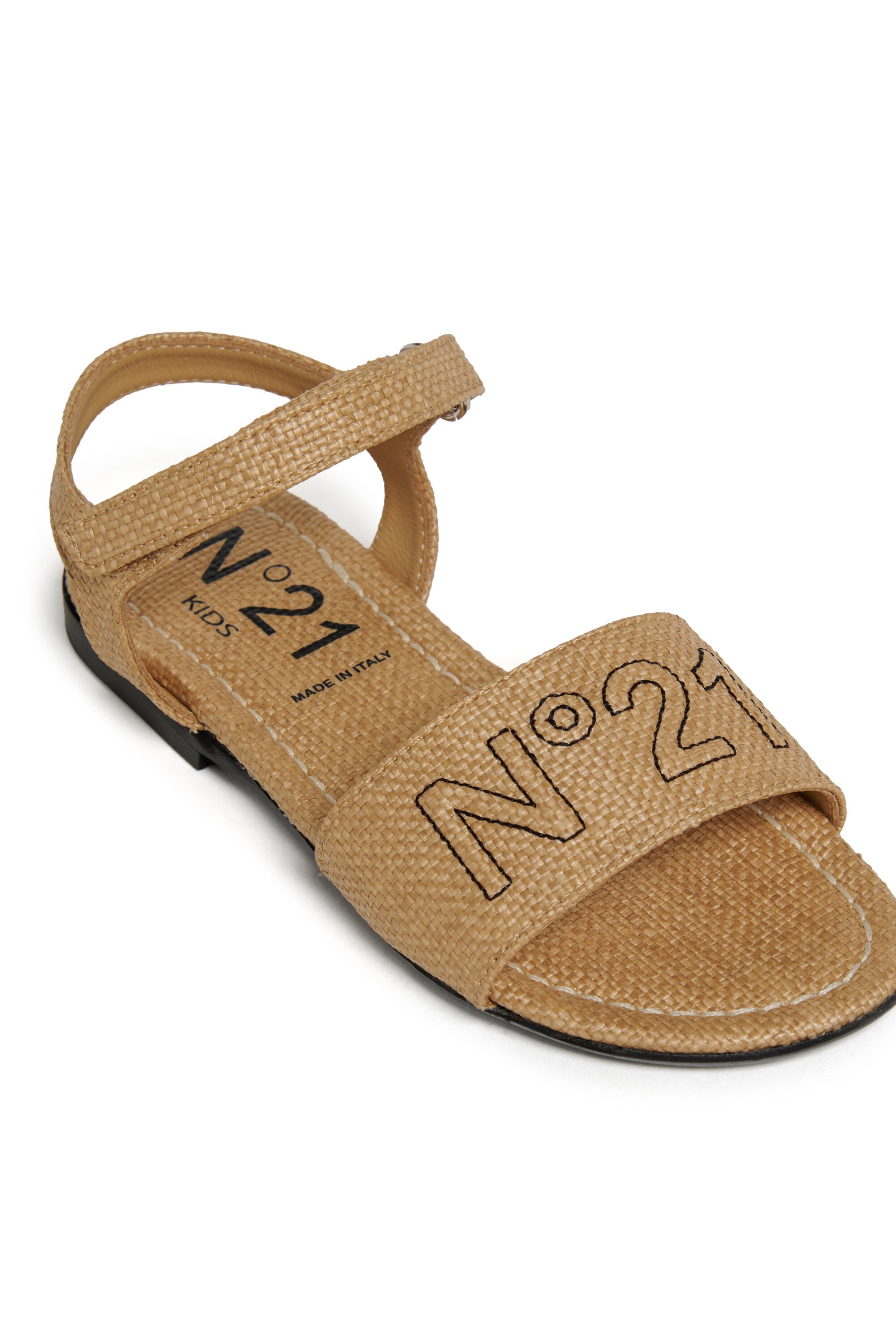 Sandalias con logo