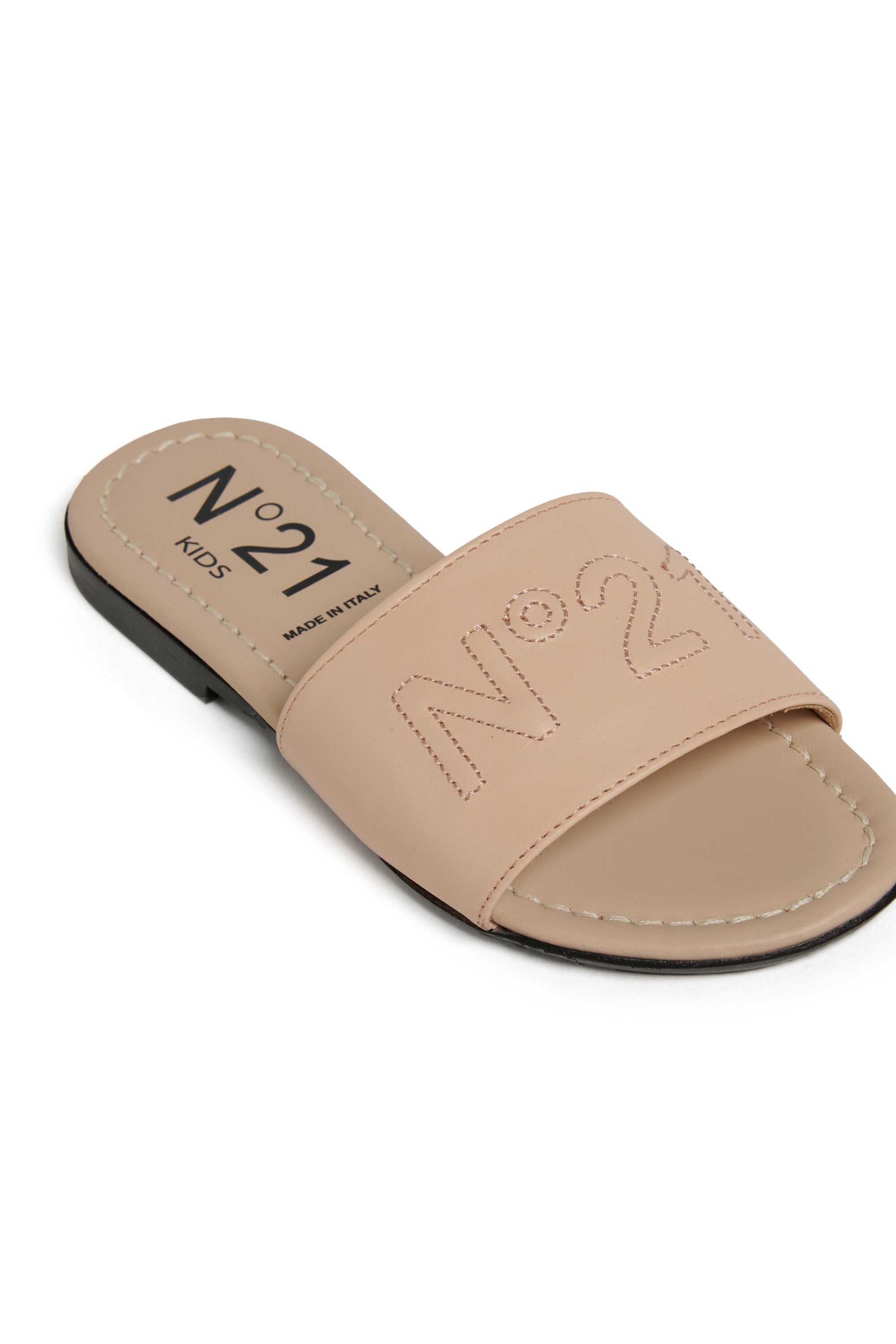 Chanclas tipo slide con logo