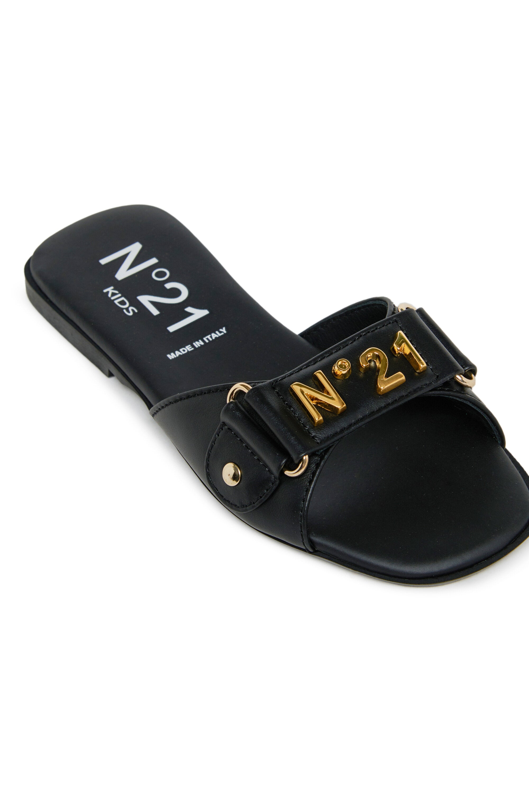Chanclas tipo slide con logo