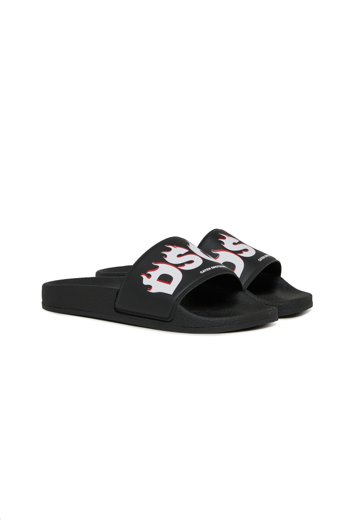 Chanclas tipo slide con logo