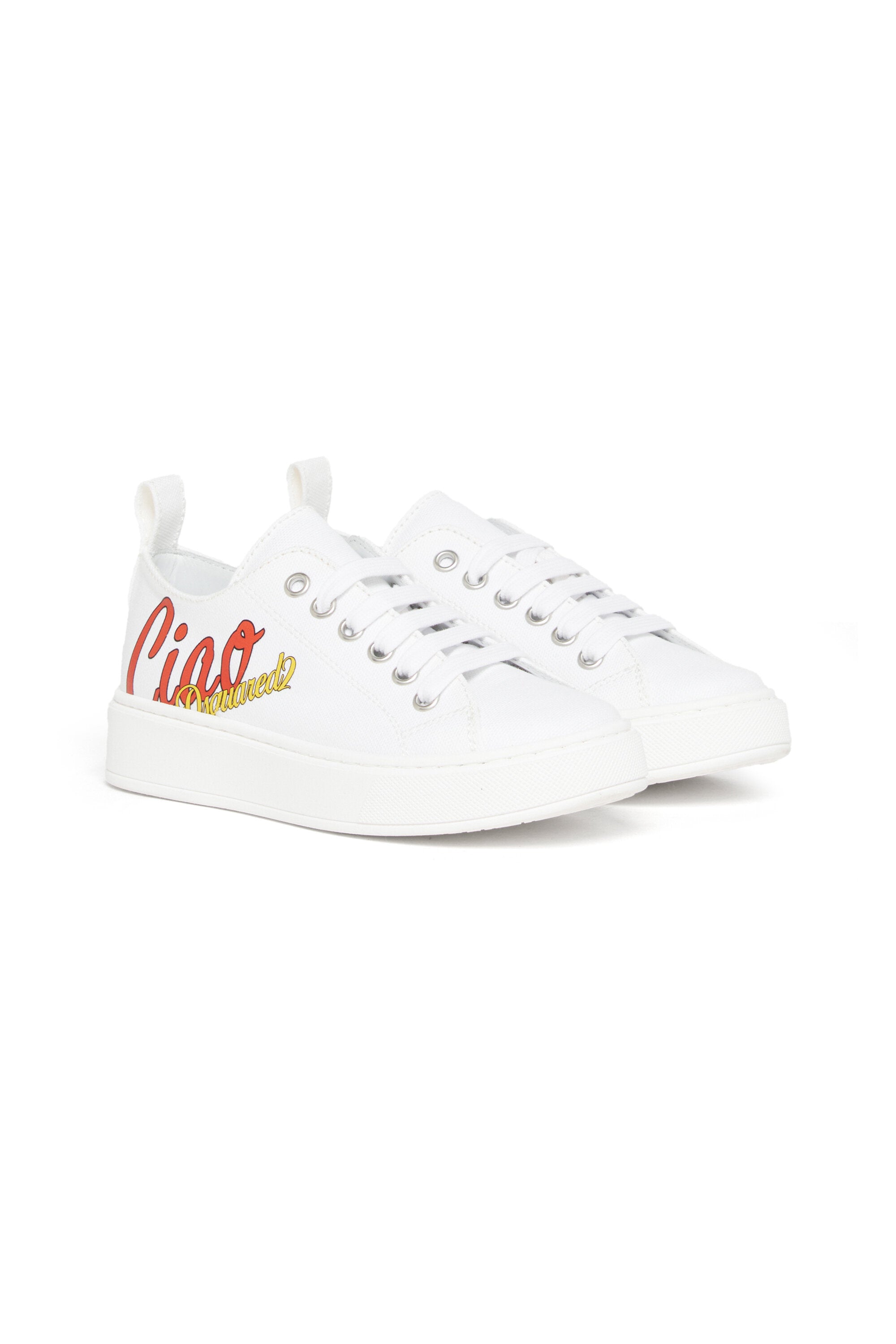 Zapatillas con detalle gráfico "Ciao"