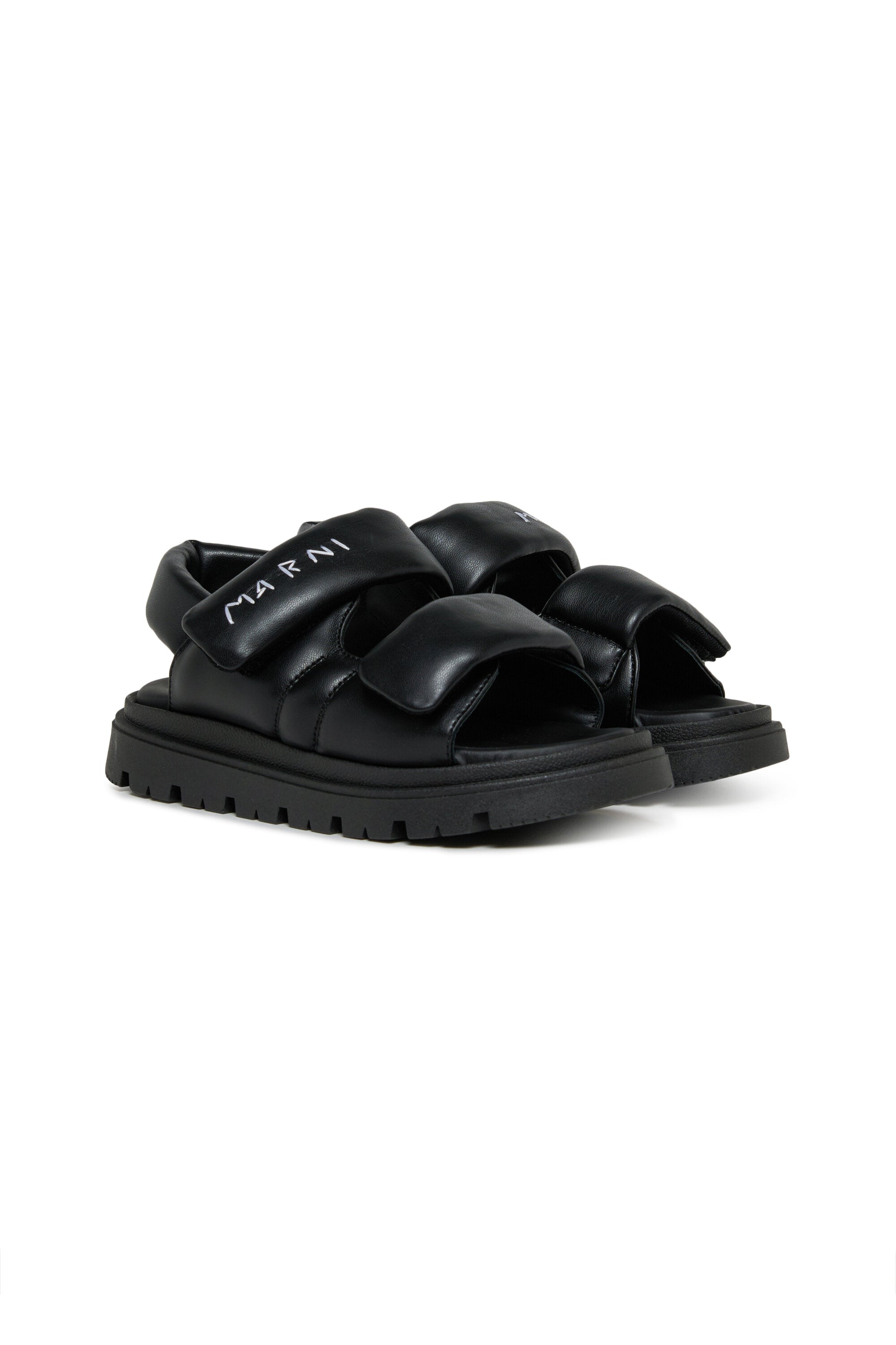 Sporty sandals with logo
