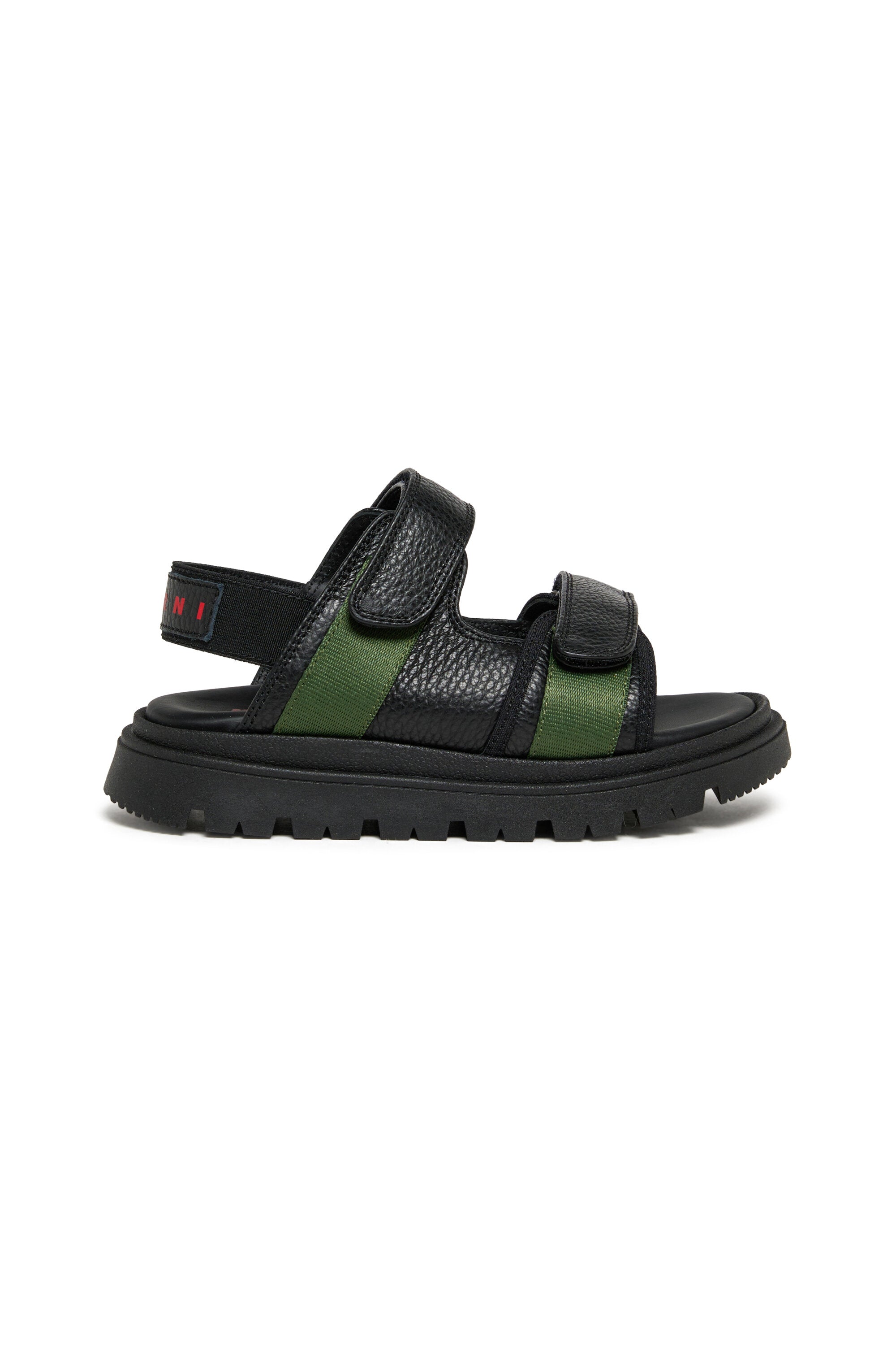 Sportliche Sandalen mit Logo