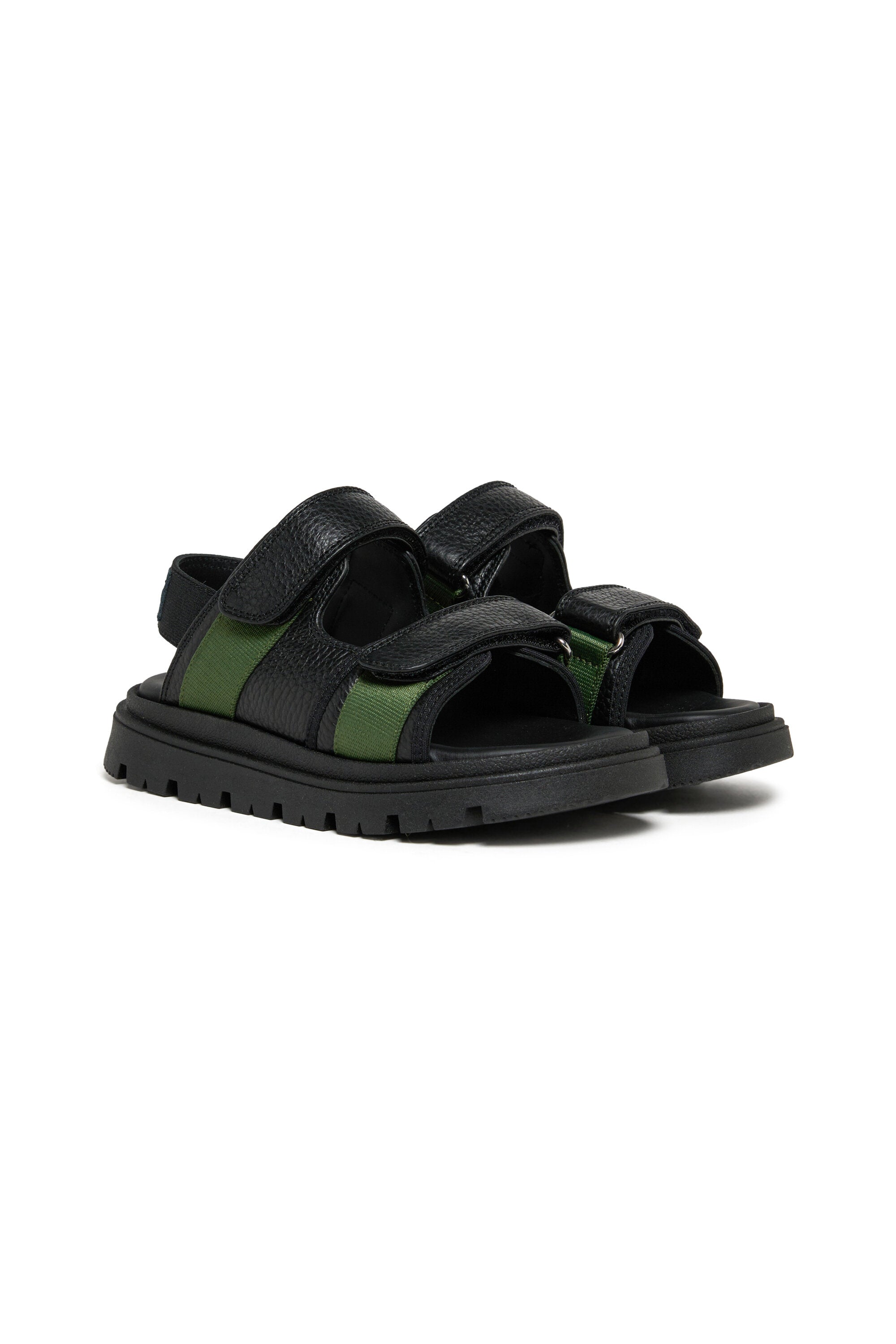 Sportliche Sandalen mit Logo