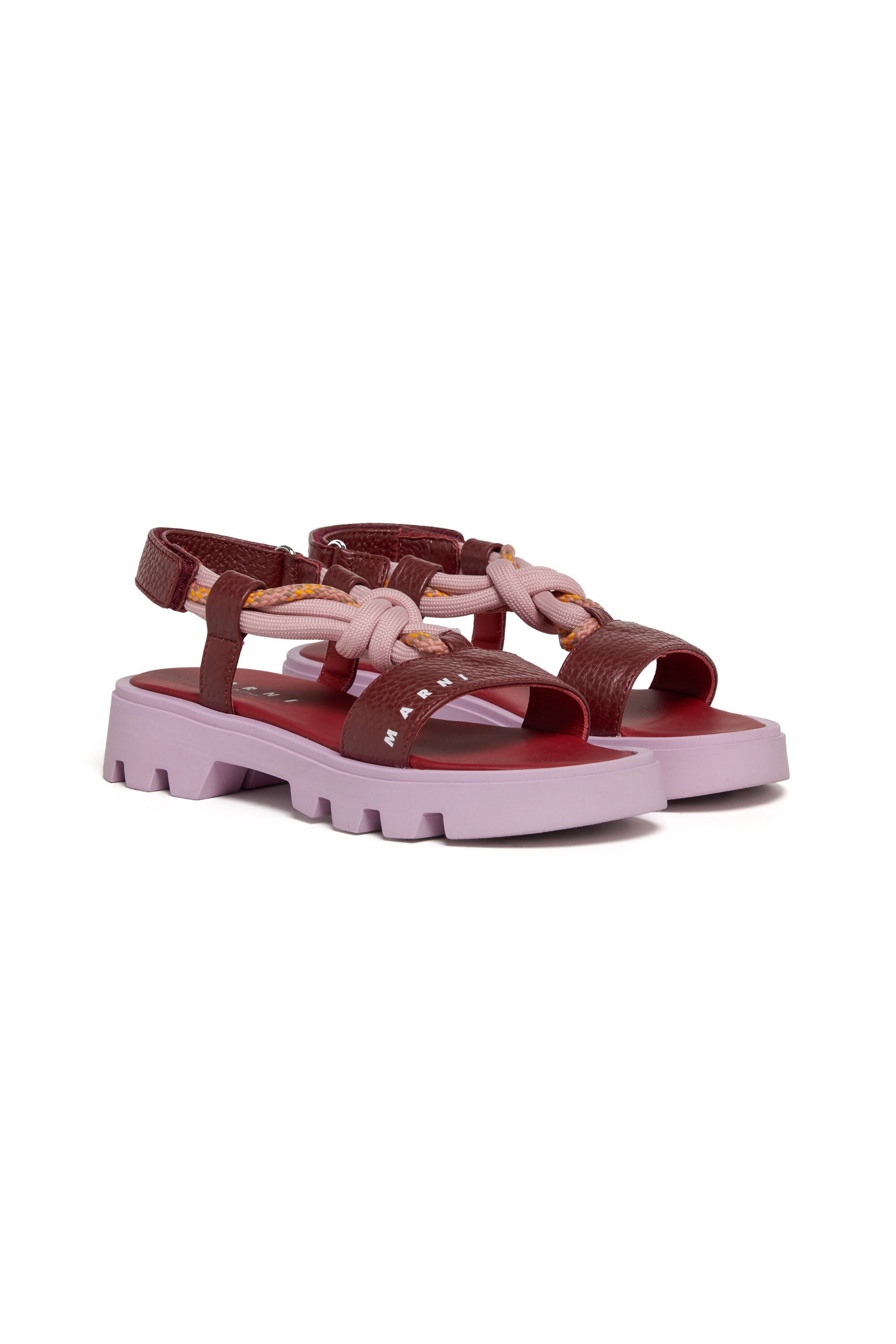 Sandalen mit Logo