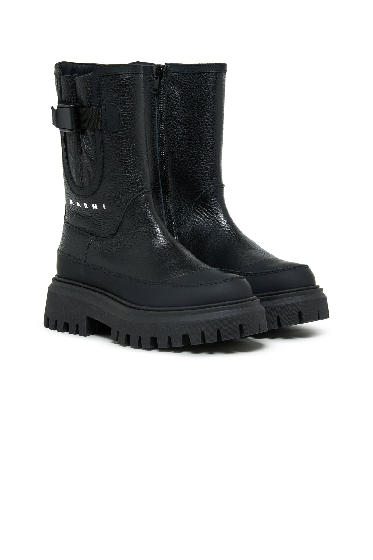 Stiefel mit Logo
