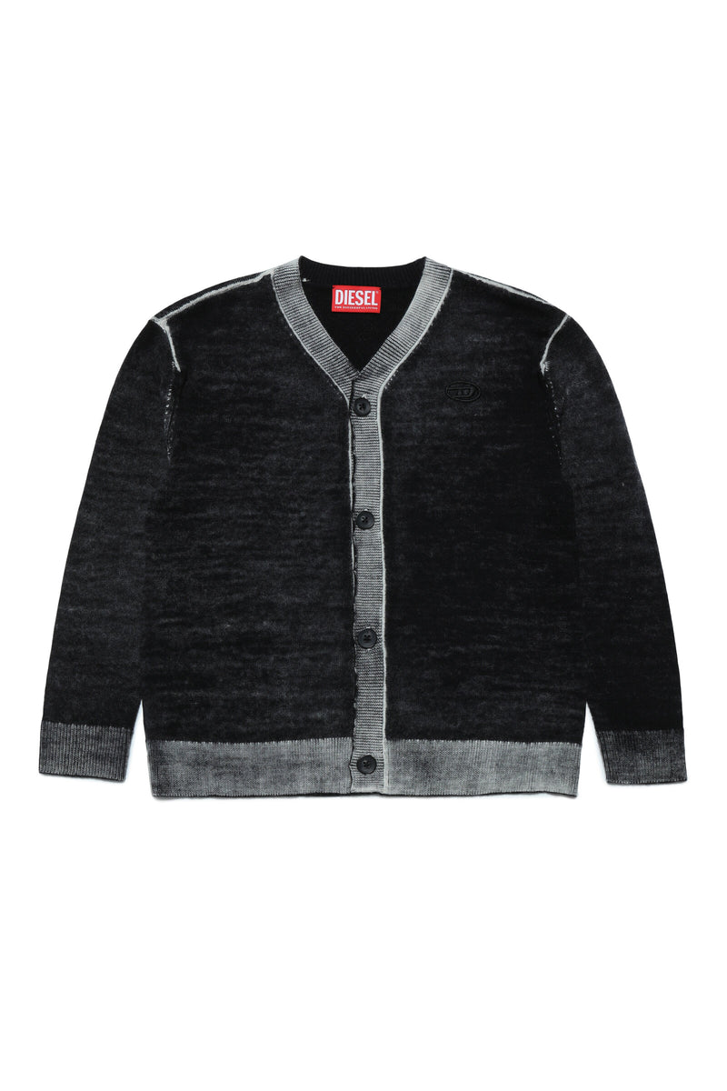 boys black cardigan