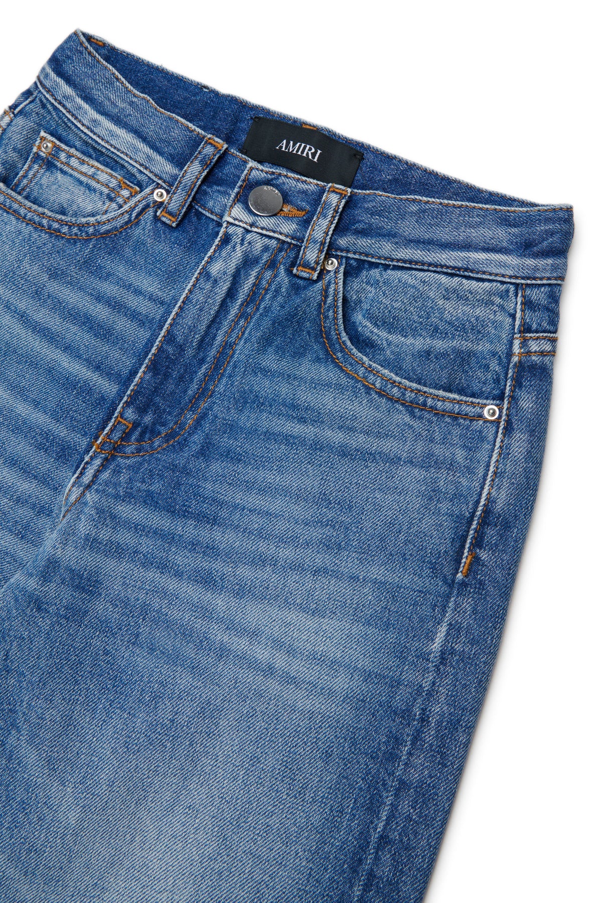 Jeans regular bleu moyen
