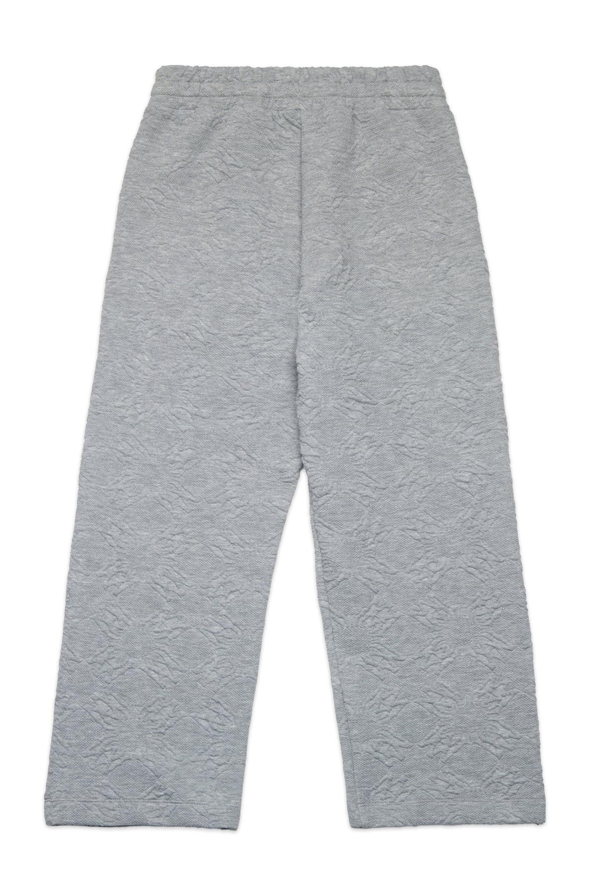Sweatpants in jacquard fabric