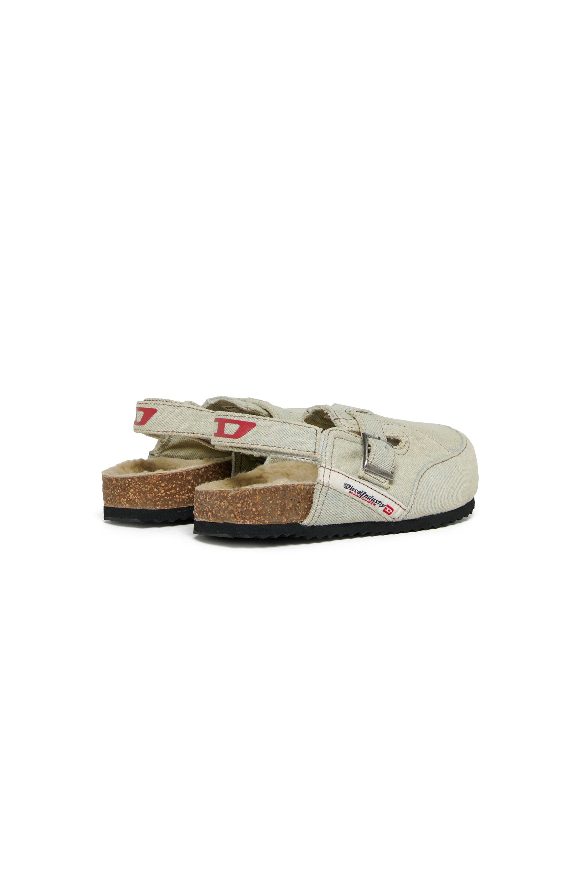 Sandalias D-Woodstock en denim efecto used