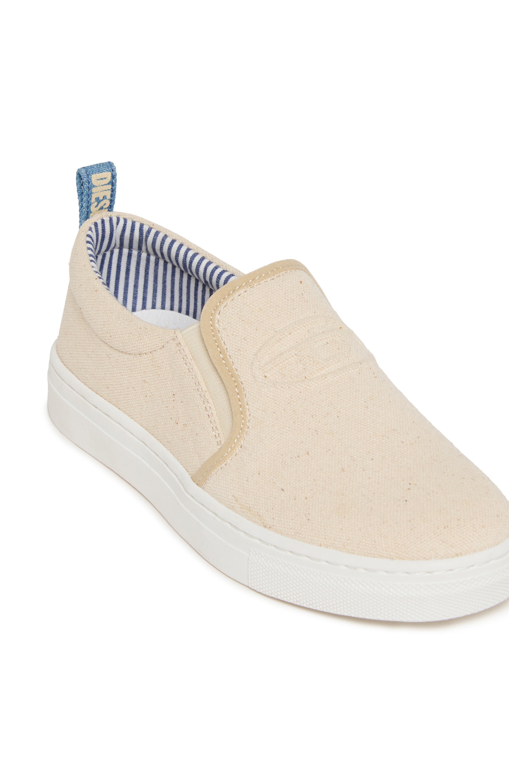 Baskets slip-on avec logo