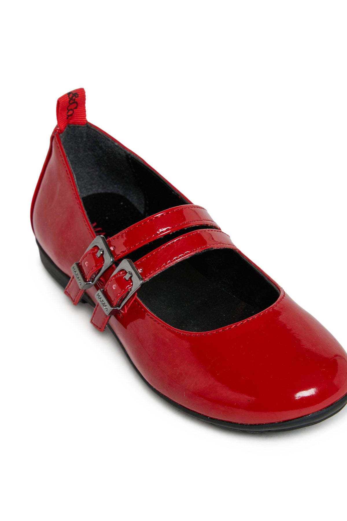 Ballerines vernies à double bride