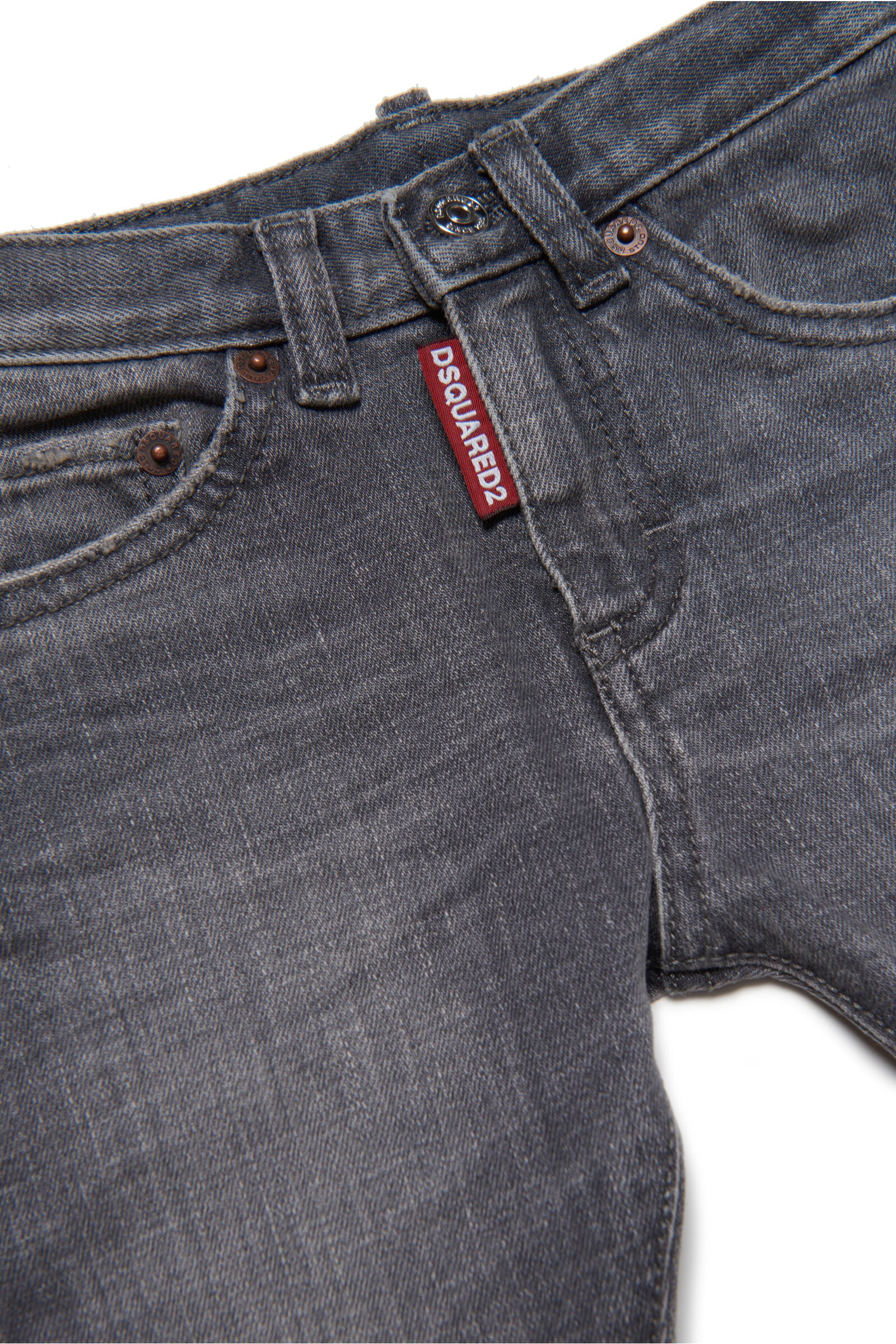 Shaded gray jeans