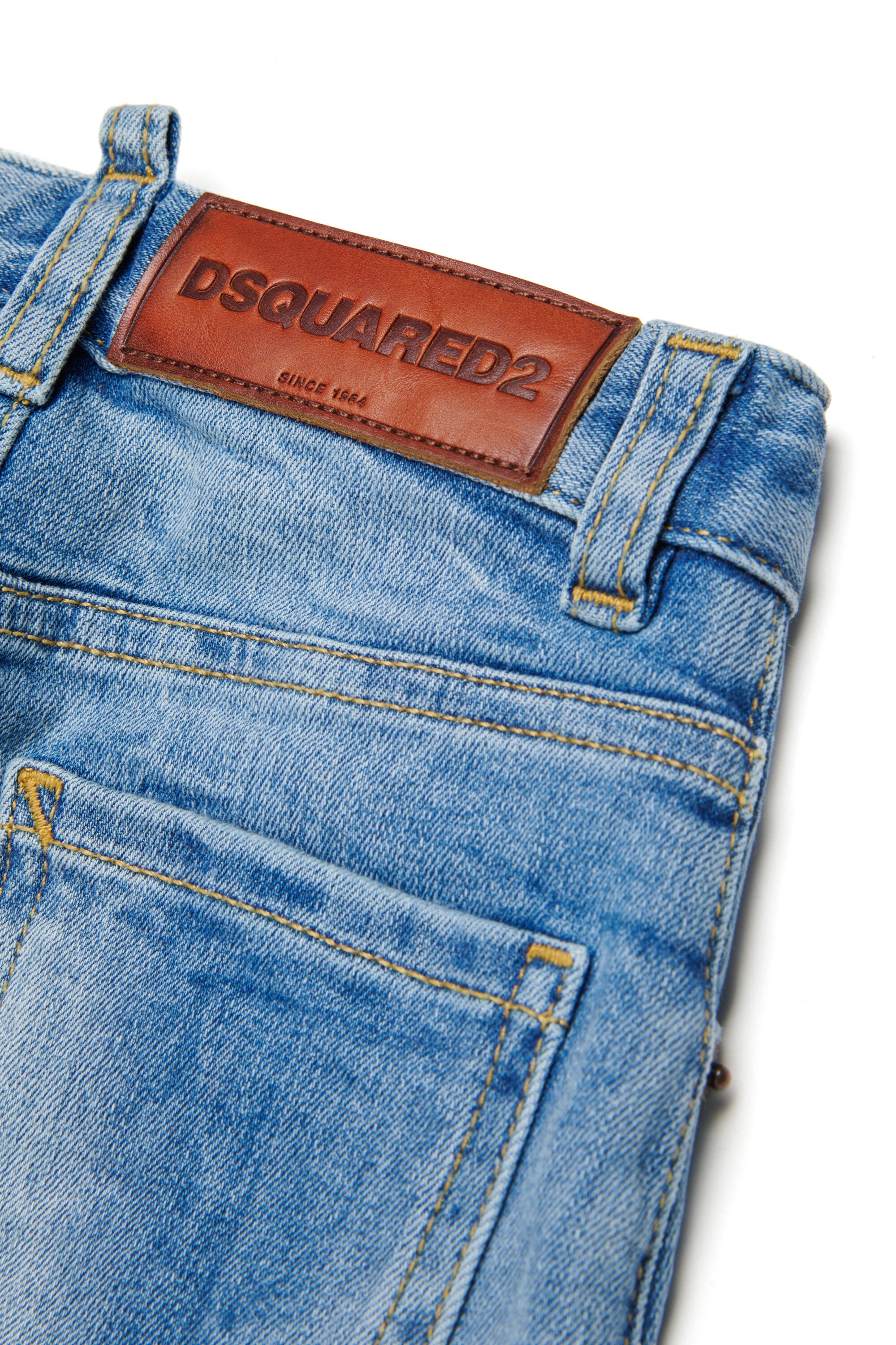 Light schattierte slim jeans