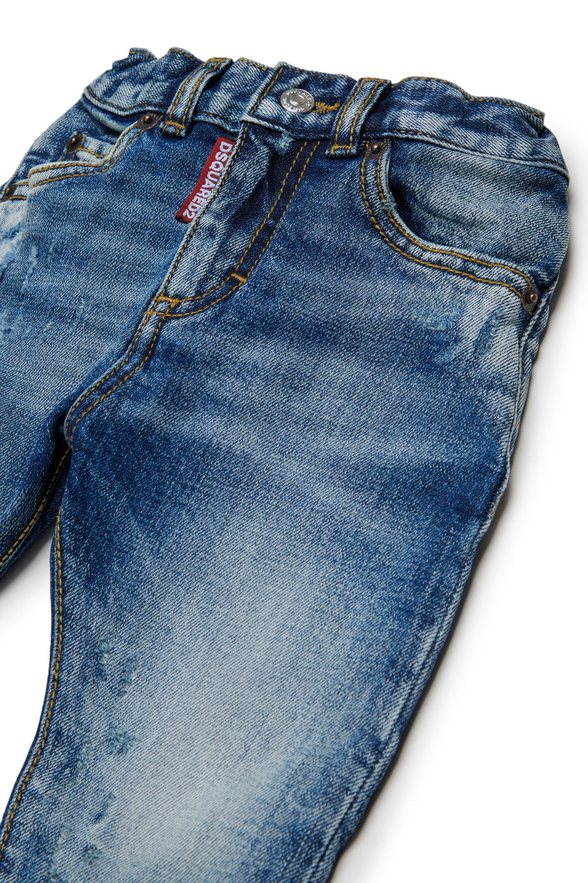 Hellblaue Slim-Jeans