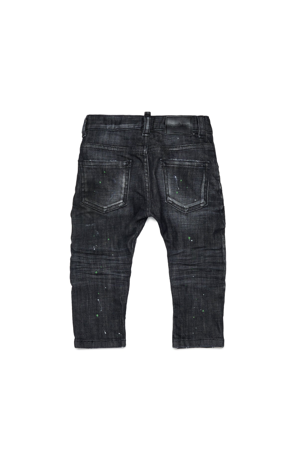 Jeans Slim-Passform schwarze Waschung