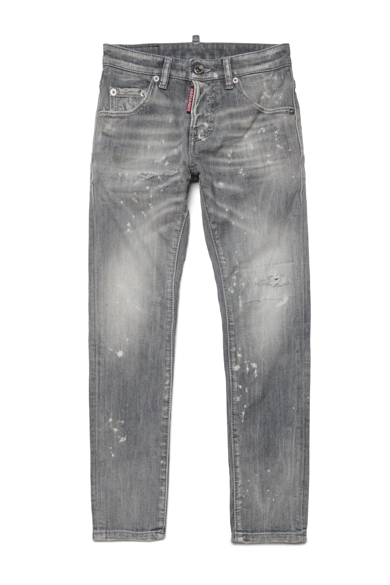 Jeans skinny grigio macchiato - Cool Guy 
