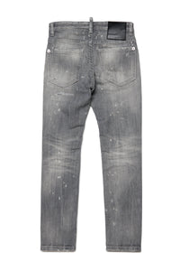 Jeans skinny grigio macchiato - Cool Guy