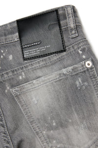 Jeans skinny grigio macchiato - Cool Guy