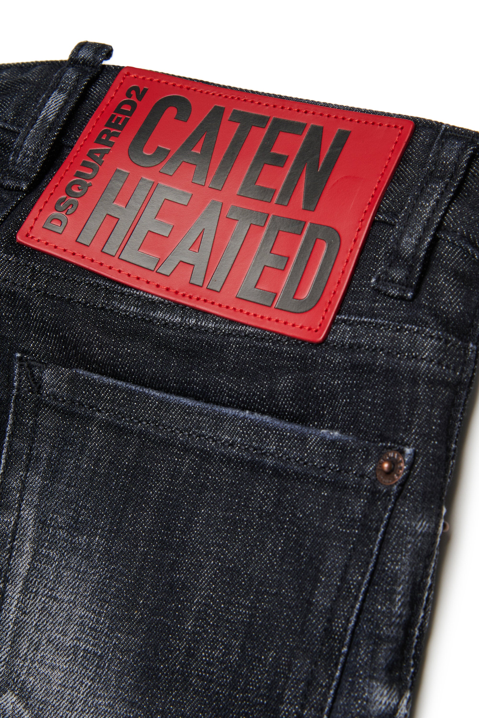 Vaqueros slim negros sombreados con rotos - Cool Guy